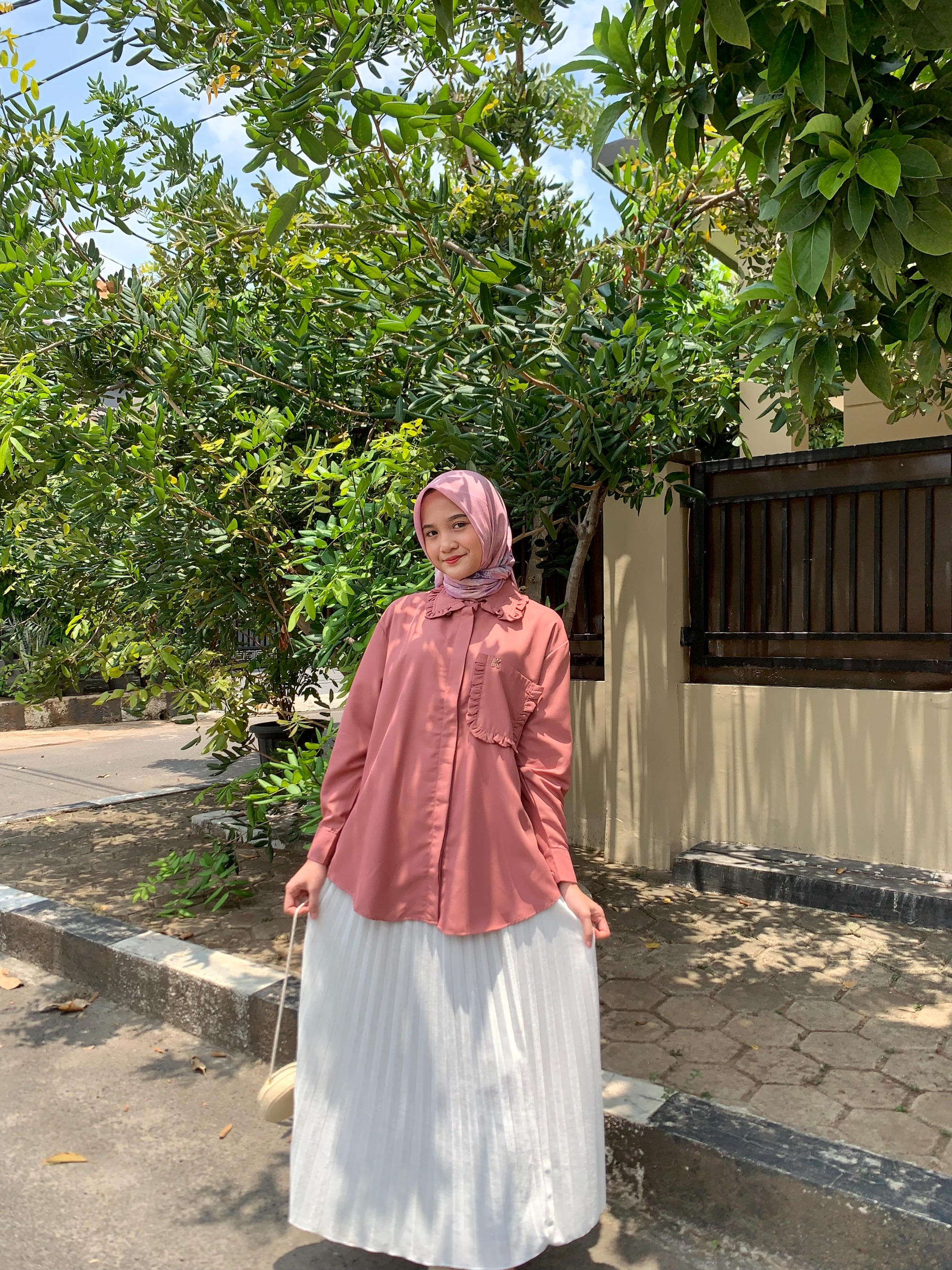 Lumina Blouse Series Dusty Pink