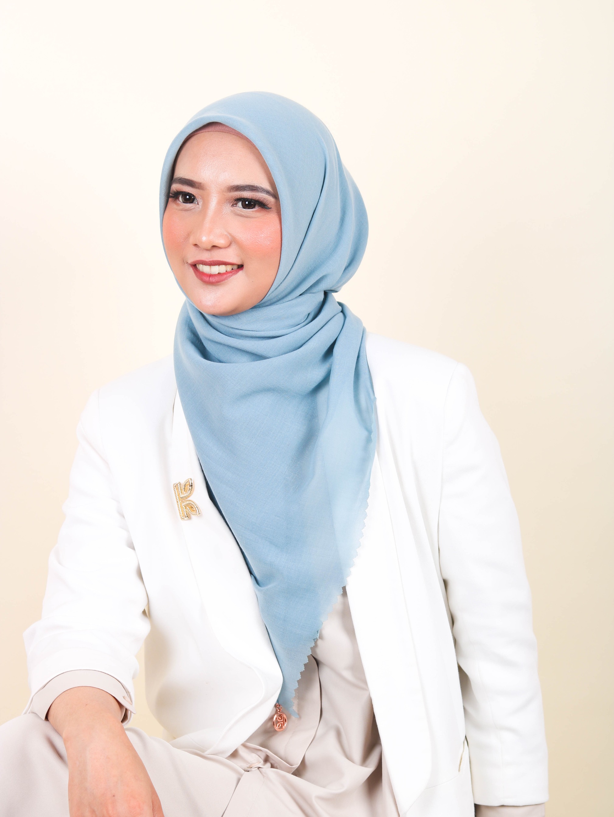 Cassandra Miracle Voal Baby Blue