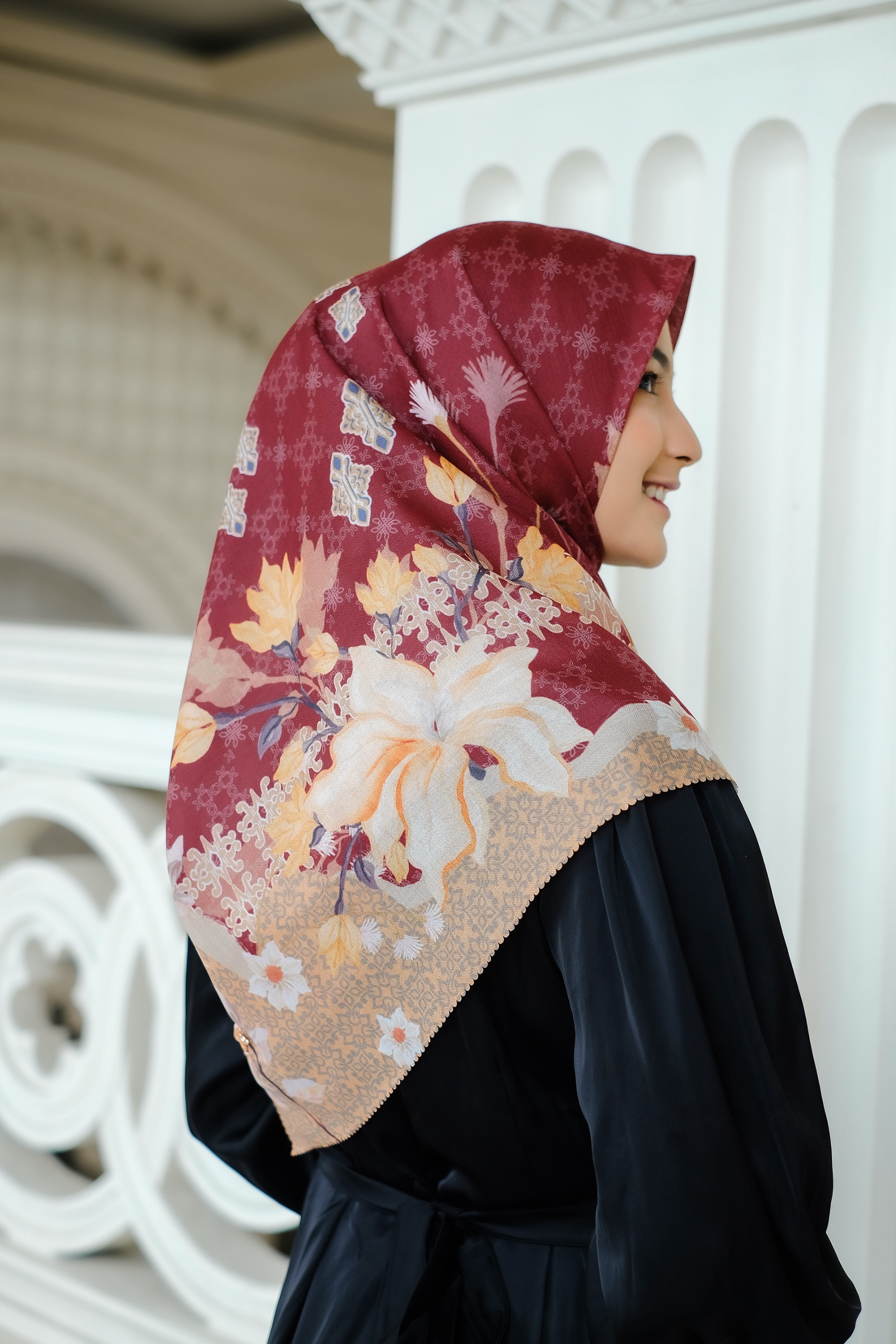 Merhabaya Series Queen Maroon