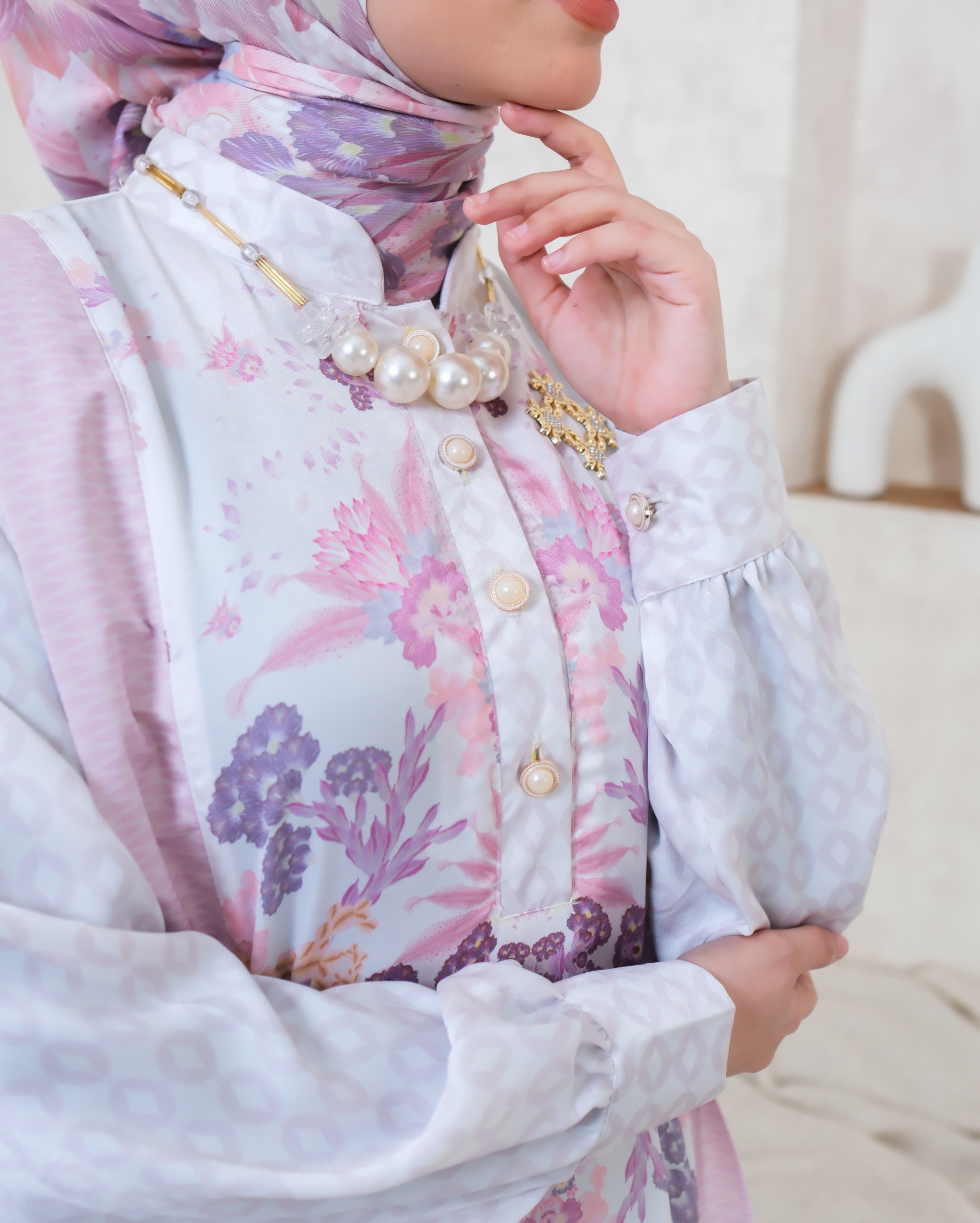 Zaujah Dress Raya Series Hafshah