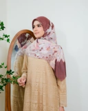 Zaujah Scarf Raya Series Syar'i Brown Mahoghany