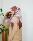 Zaujah Scarf Raya Series Syar'i Brown Mahoghany