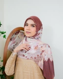 Zaujah Scarf Raya Series Syar'i Brown Mahoghany