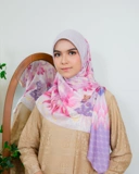 Zaujah Scarf Raya Series Buttery Lavender