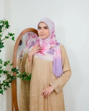 Zaujah Scarf Raya Series Buttery Lavender