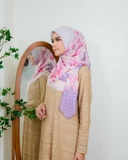 Zaujah Scarf Raya Series Buttery Lavender