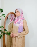 Zaujah Scarf Raya Series Buttery Lavender