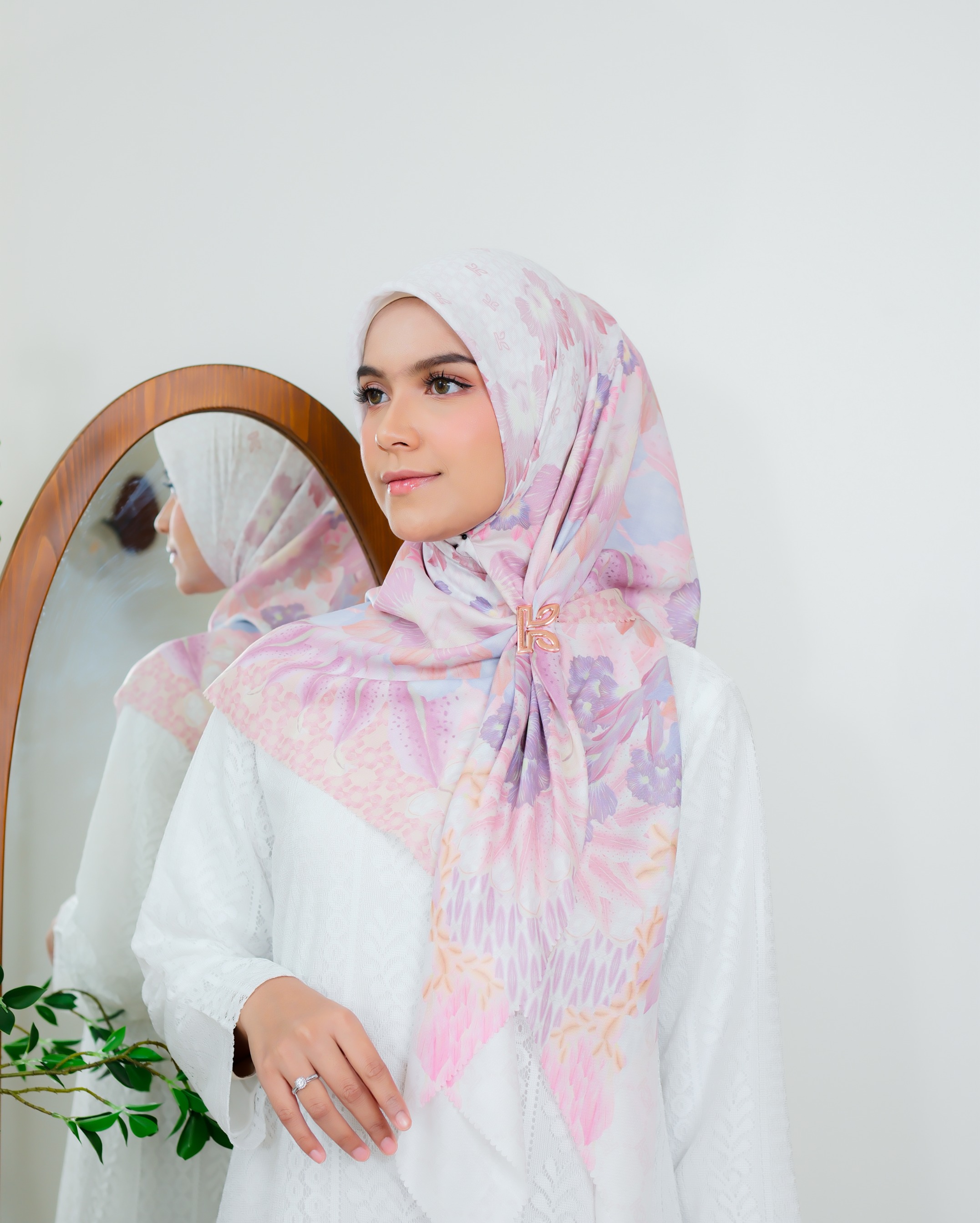 Zaujah Scarf Raya Series Daisy