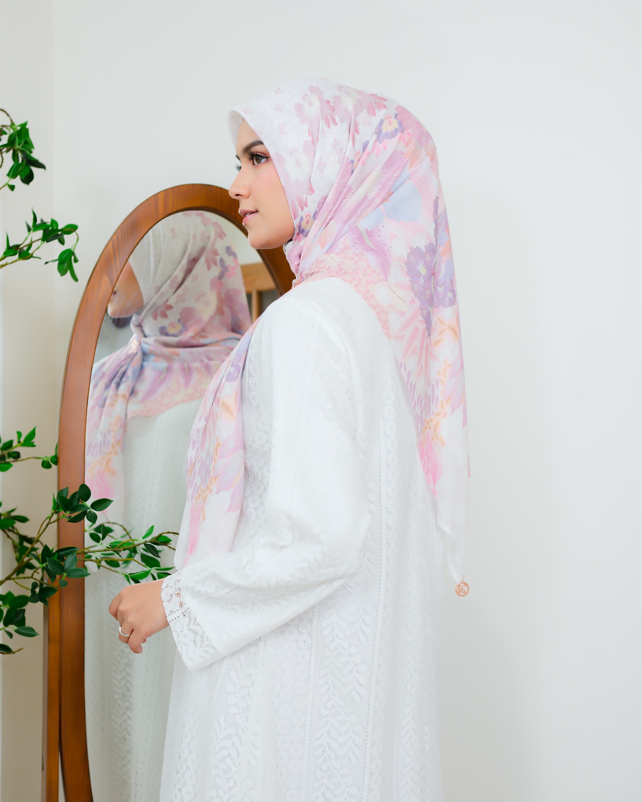 Zaujah Scarf Raya Series Daisy