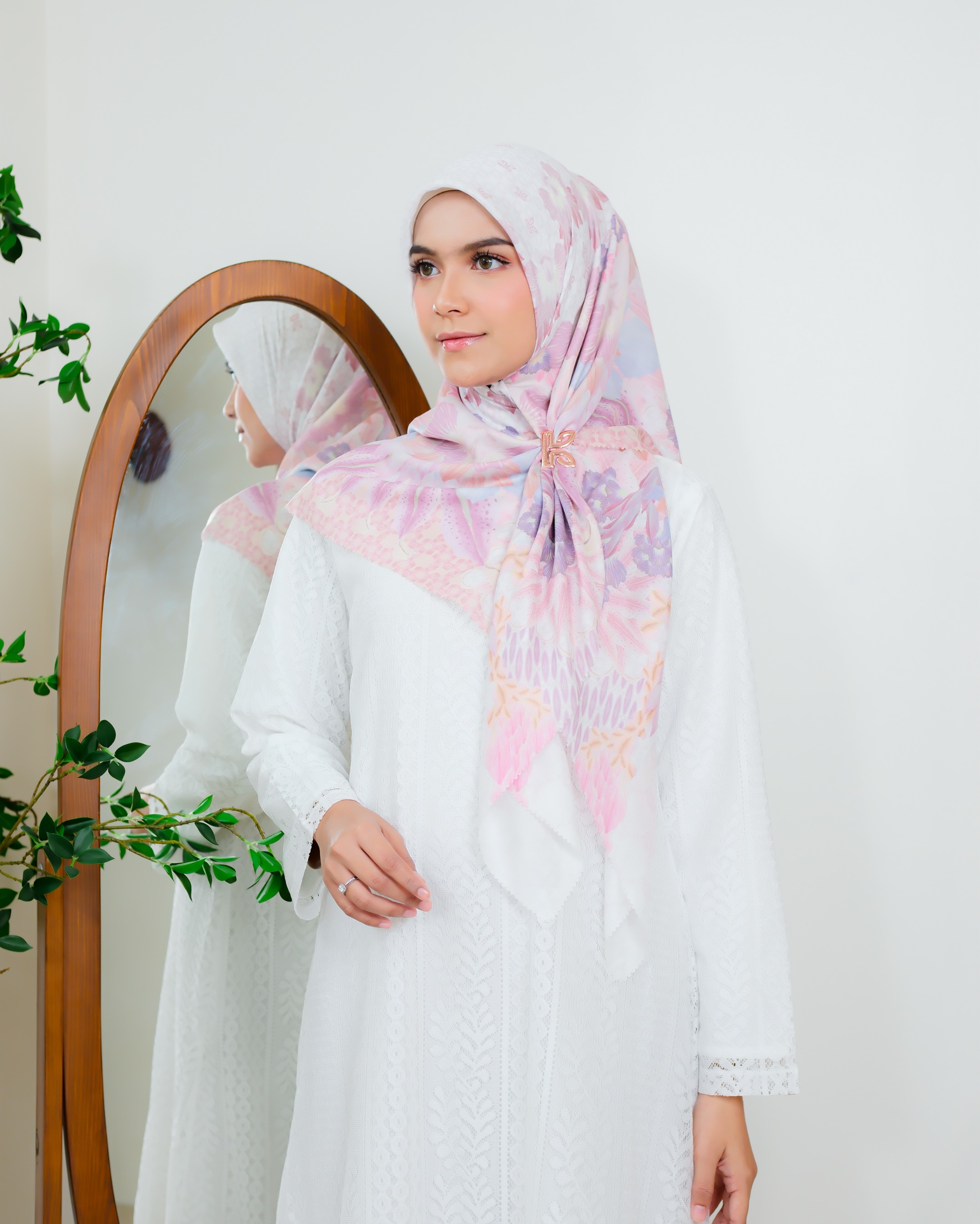 Zaujah Scarf Raya Series Daisy