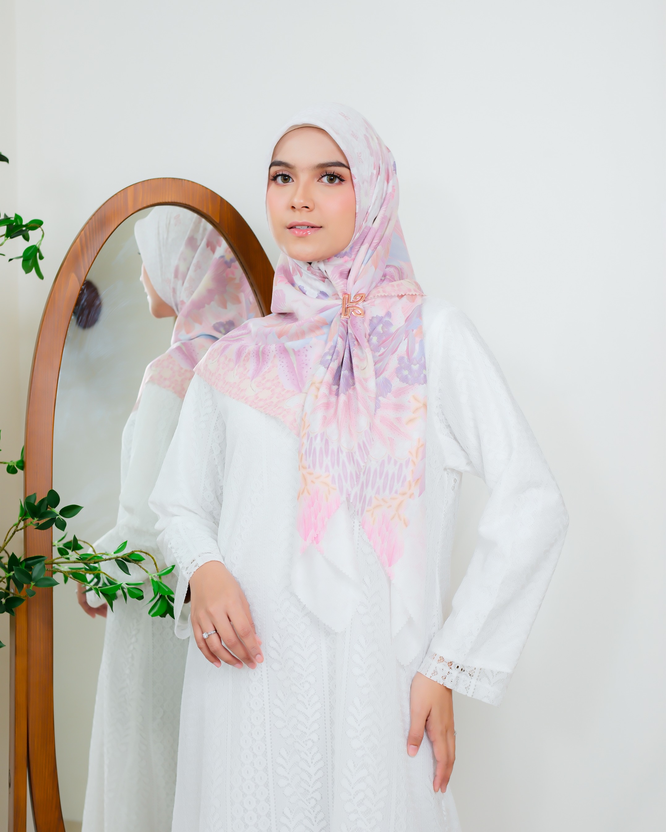 Zaujah Scarf Raya Series Daisy