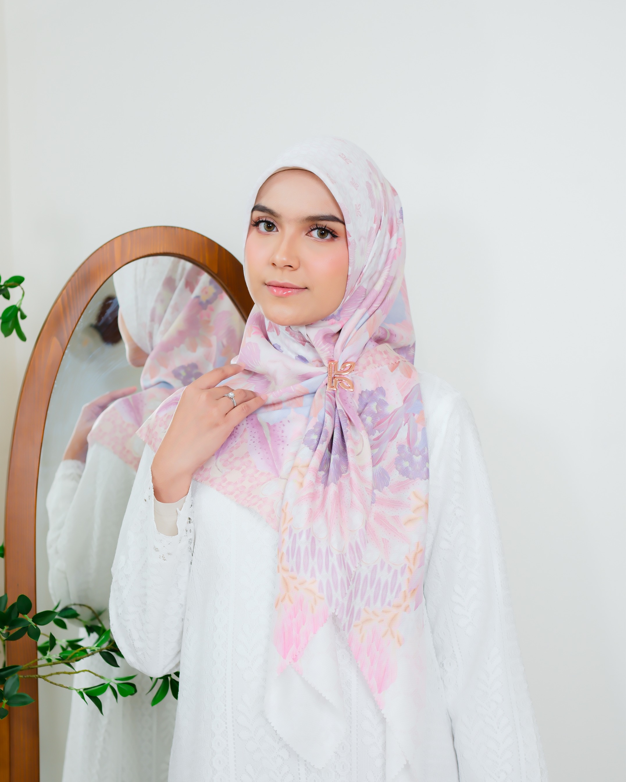 Zaujah Scarf Raya Series Daisy