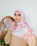 Zaujah Scarf Raya Series Syar'i Pinkish Beige