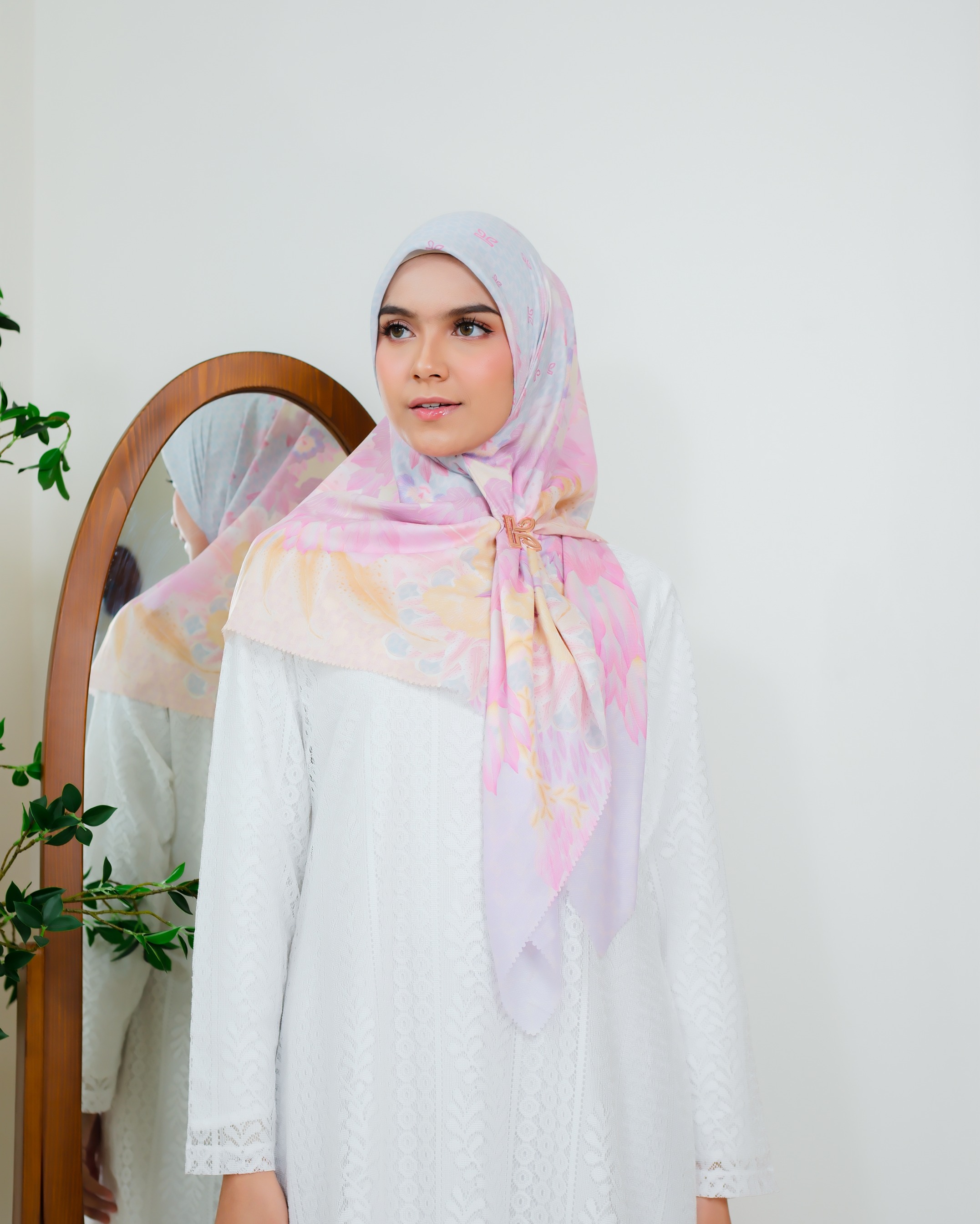 Zaujah Scarf Raya Series Pistachio