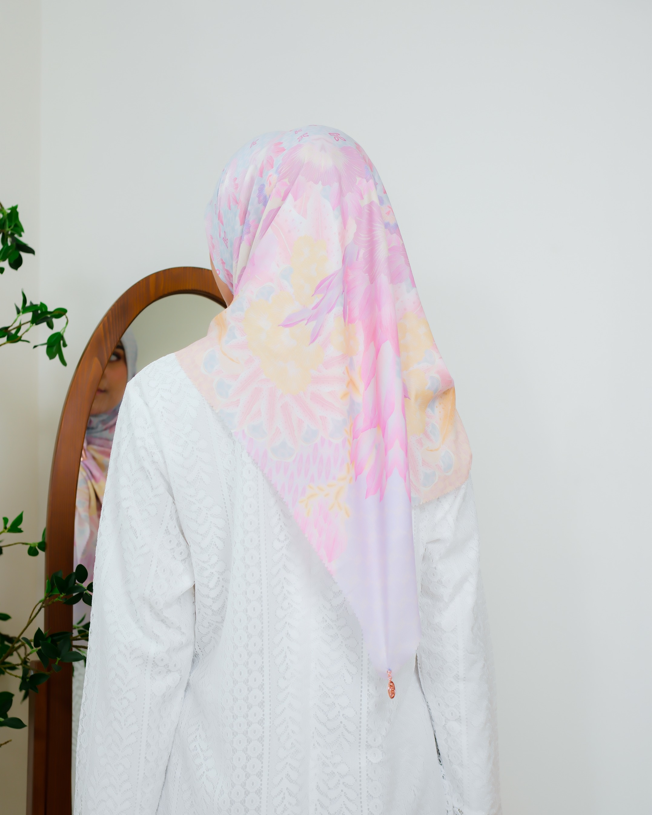 Zaujah Scarf Raya Series Pistachio