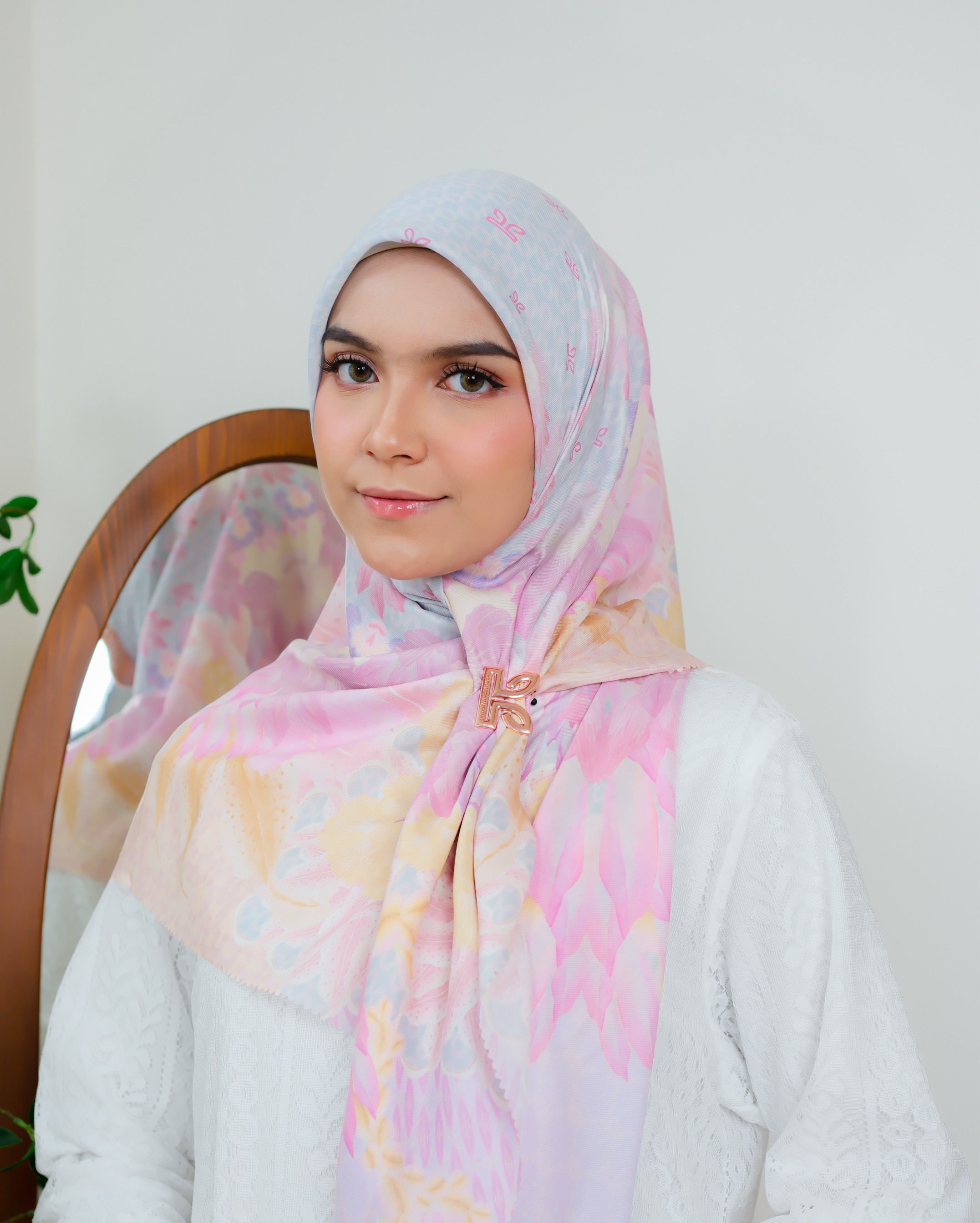 Zaujah Scarf Raya Series Pistachio