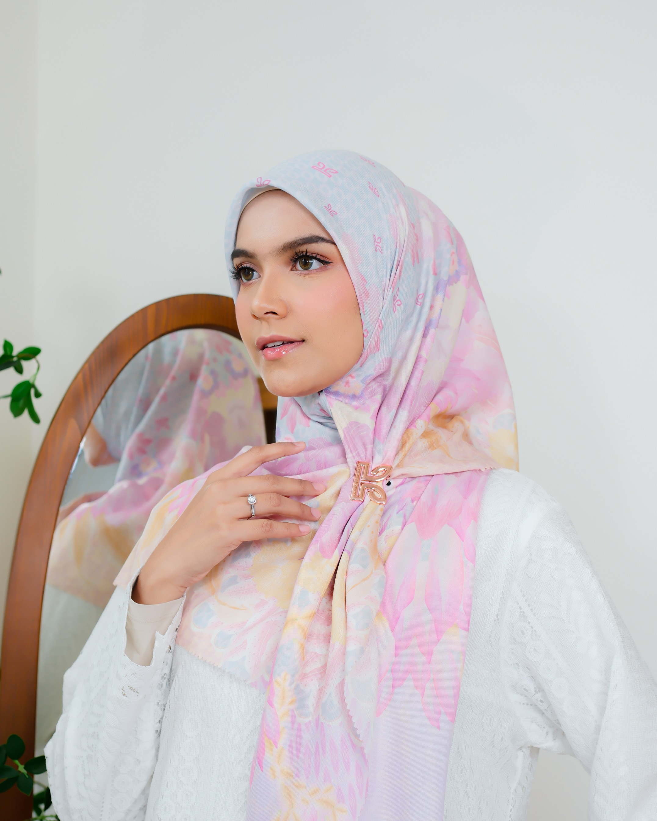 Zaujah Scarf Raya Series Pistachio