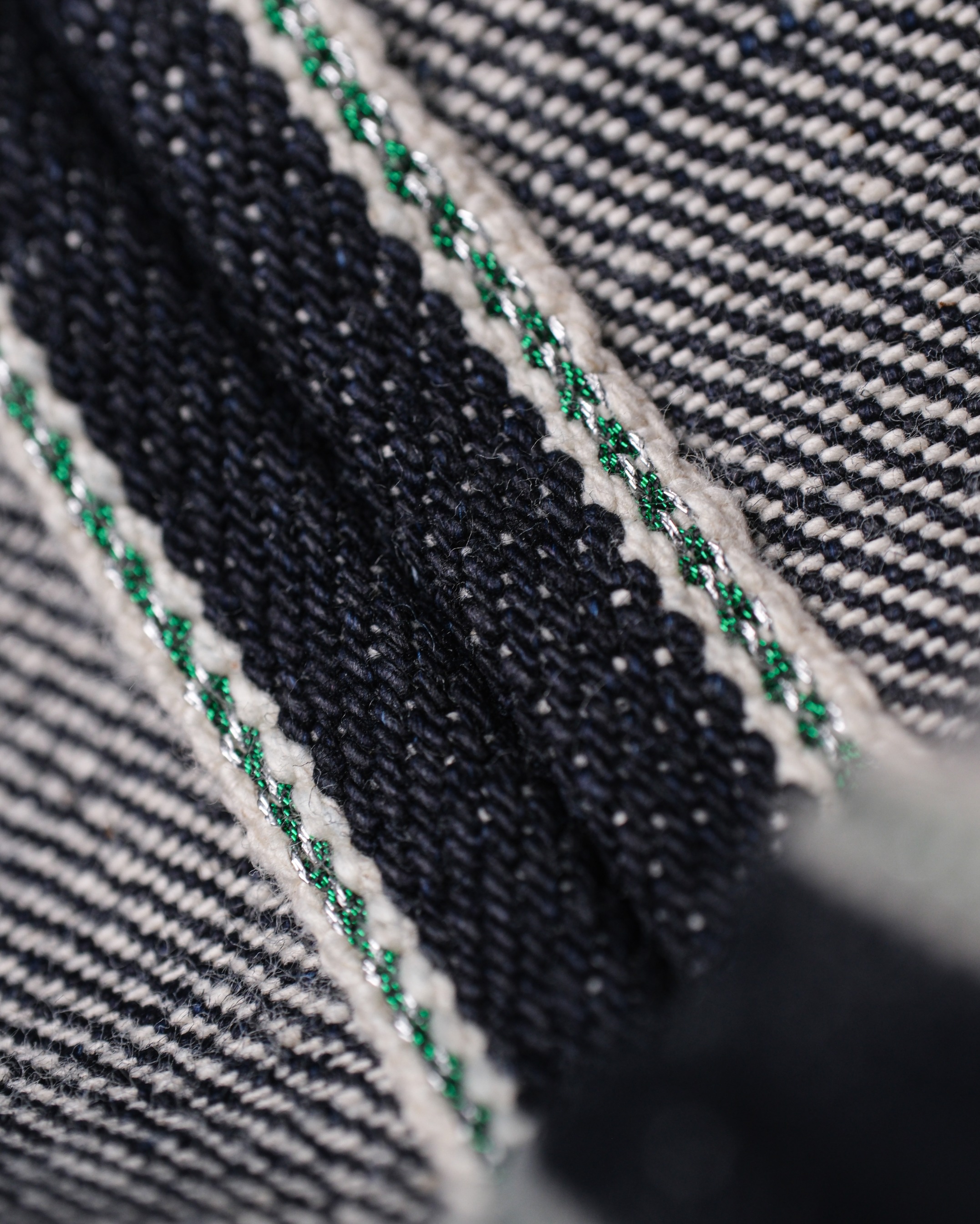 Bluestates 22oz Heavyweight Denim Selvedge Pants - Extra Deep indigo Notorious Tiger unsanforized Slim Straight jeans