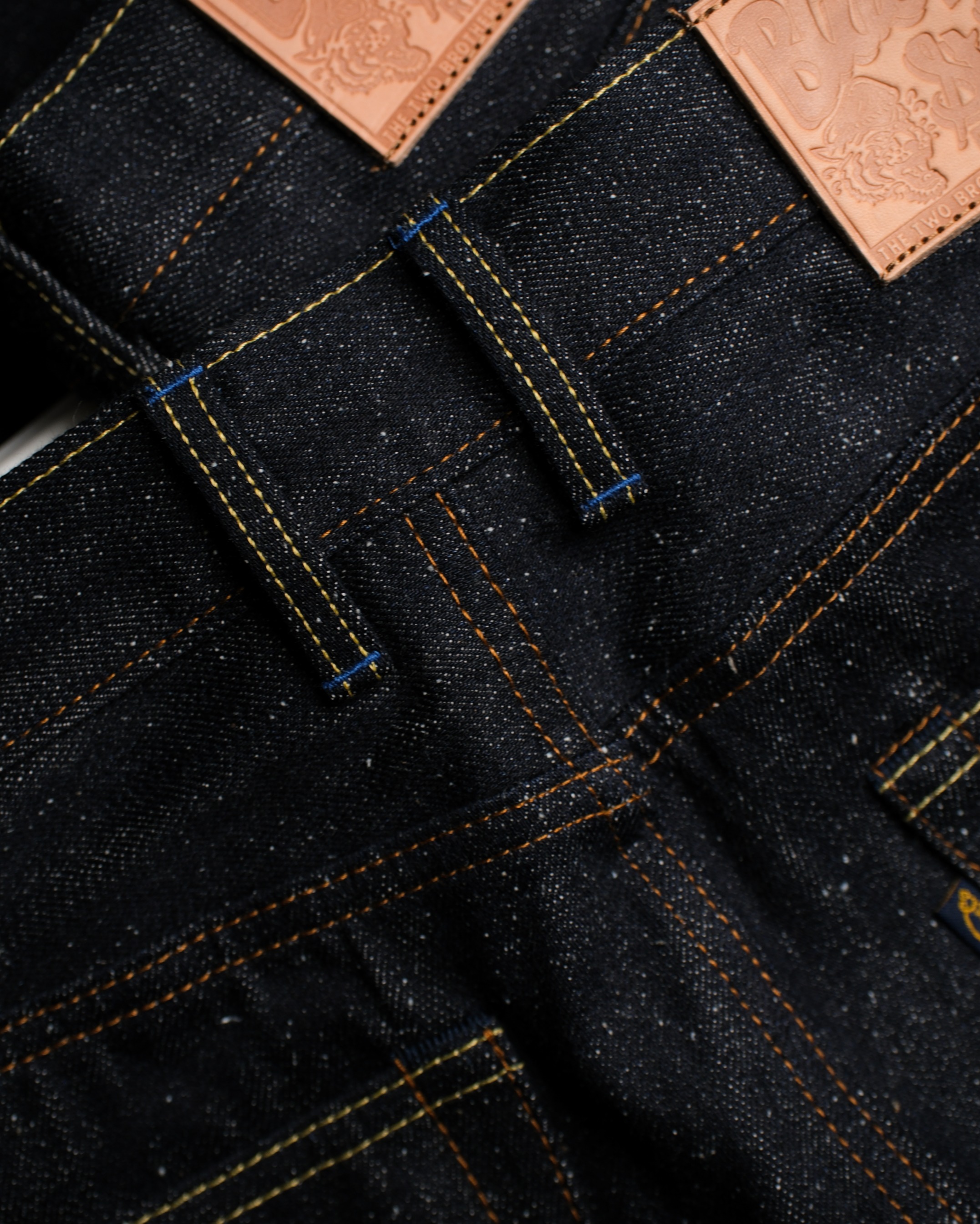 Bluestates Raw Selvedge Denim - SUPER NEP 16 oz Deep Indigo Slim Straight selevdge jeans