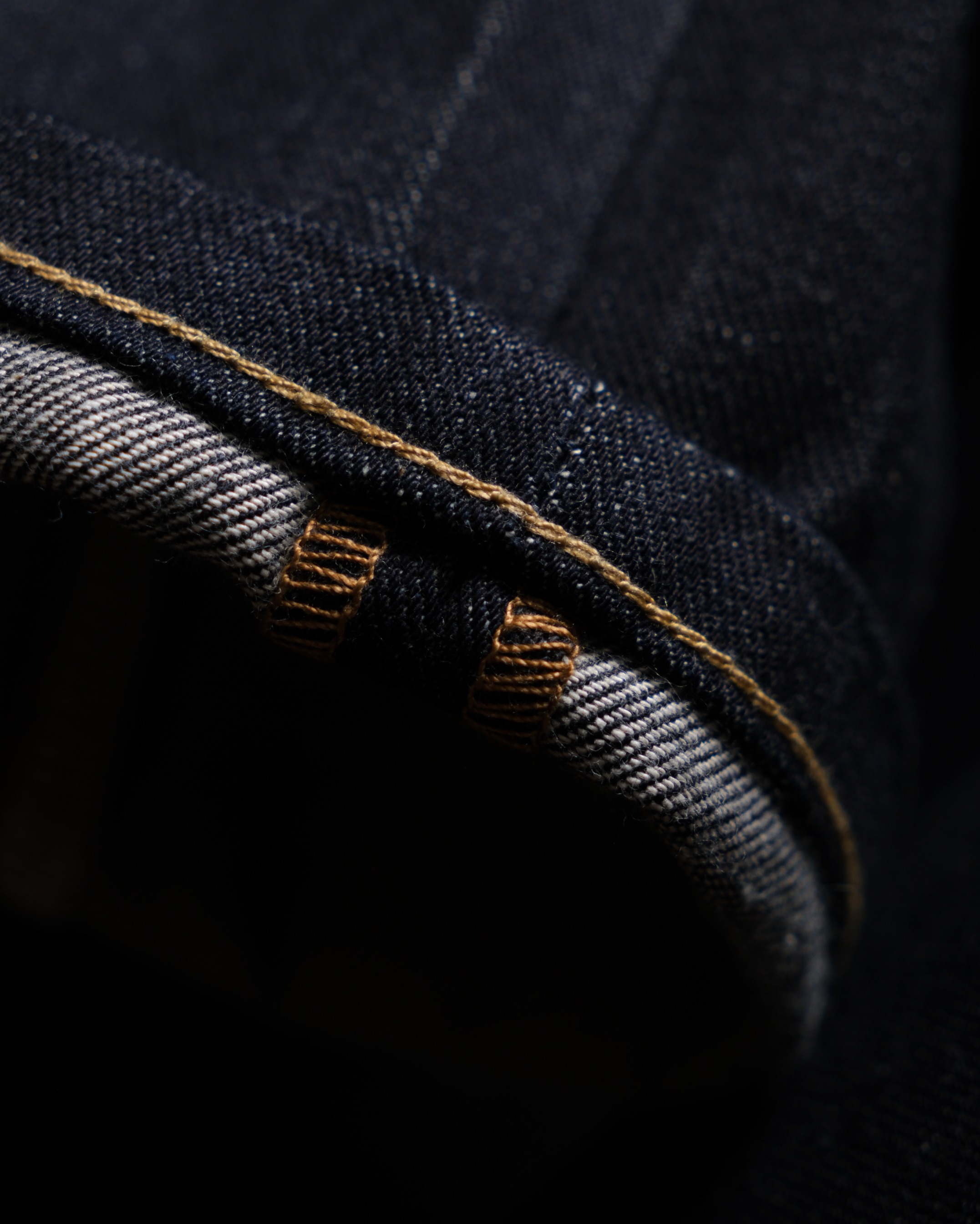 Bluestates Raw Denim - 14.5 oz Lucky Tiger88 deep indigo rope dyed non selvedge sanforized jeans slim straight/slimfit