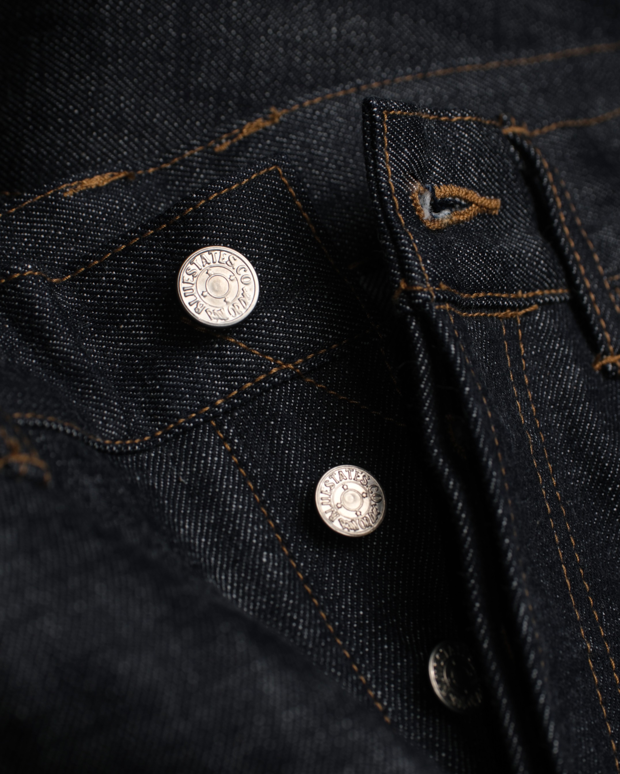 Magenta Tiger 14.5oz Dark Indigo - Selvedge Classic Raw Denim
