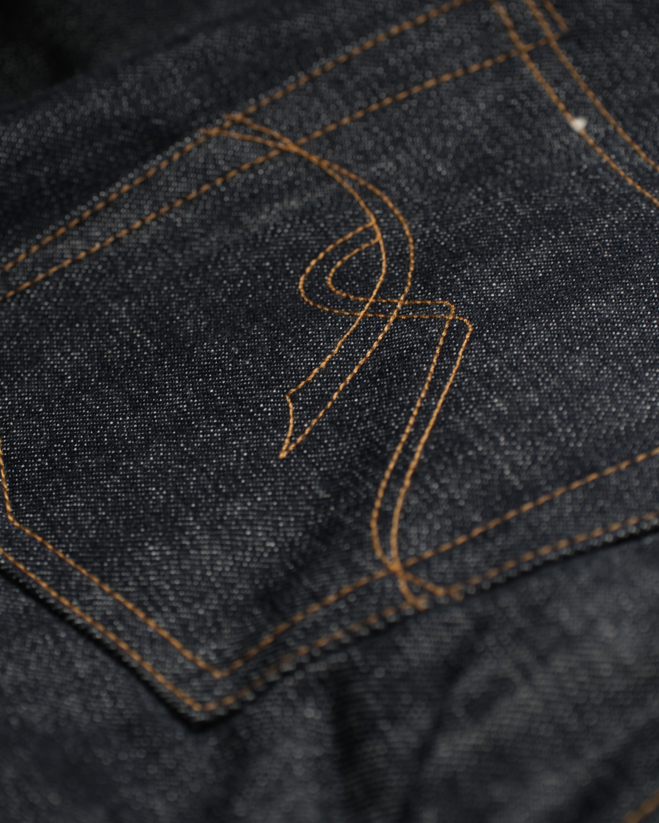 Magenta Tiger 14.5oz Dark Indigo - Selvedge Classic Raw Denim