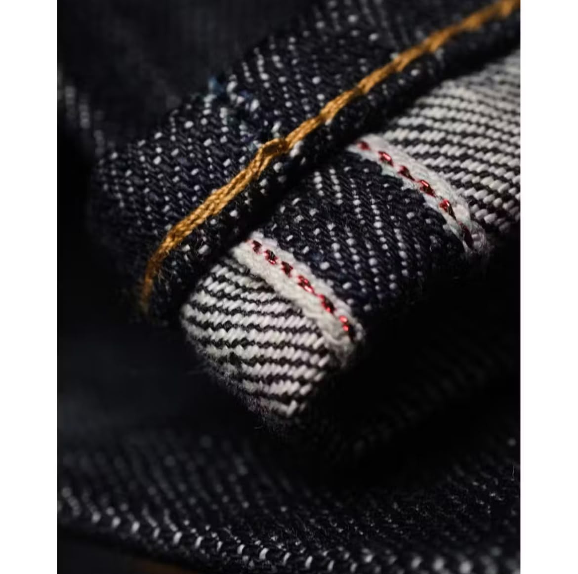 Bluestates Raw Selvedge Denim - Honky Tonk 15.5oz Deep Indigo sanforized slim straight & slimfit jeans