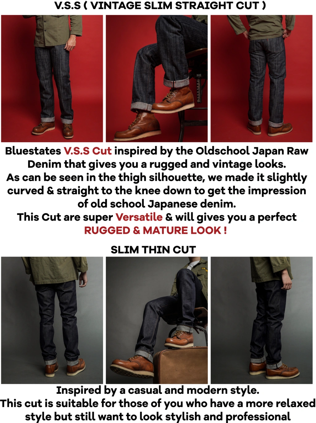 Fit Guide Fit Guide - Delivering Art Through Denim & Jeans