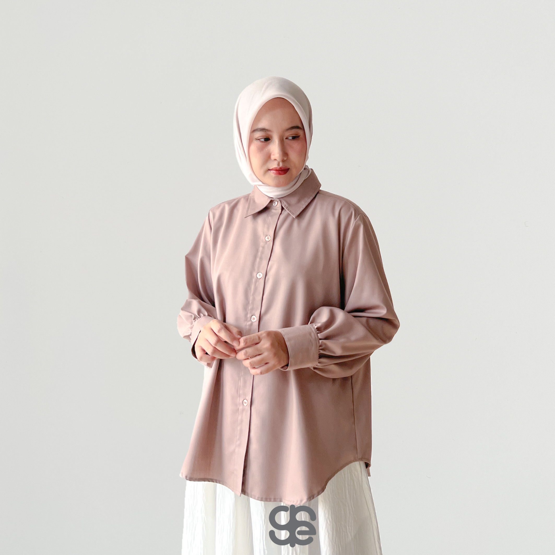 ZIYA Basic Shirt - Dusty Pink