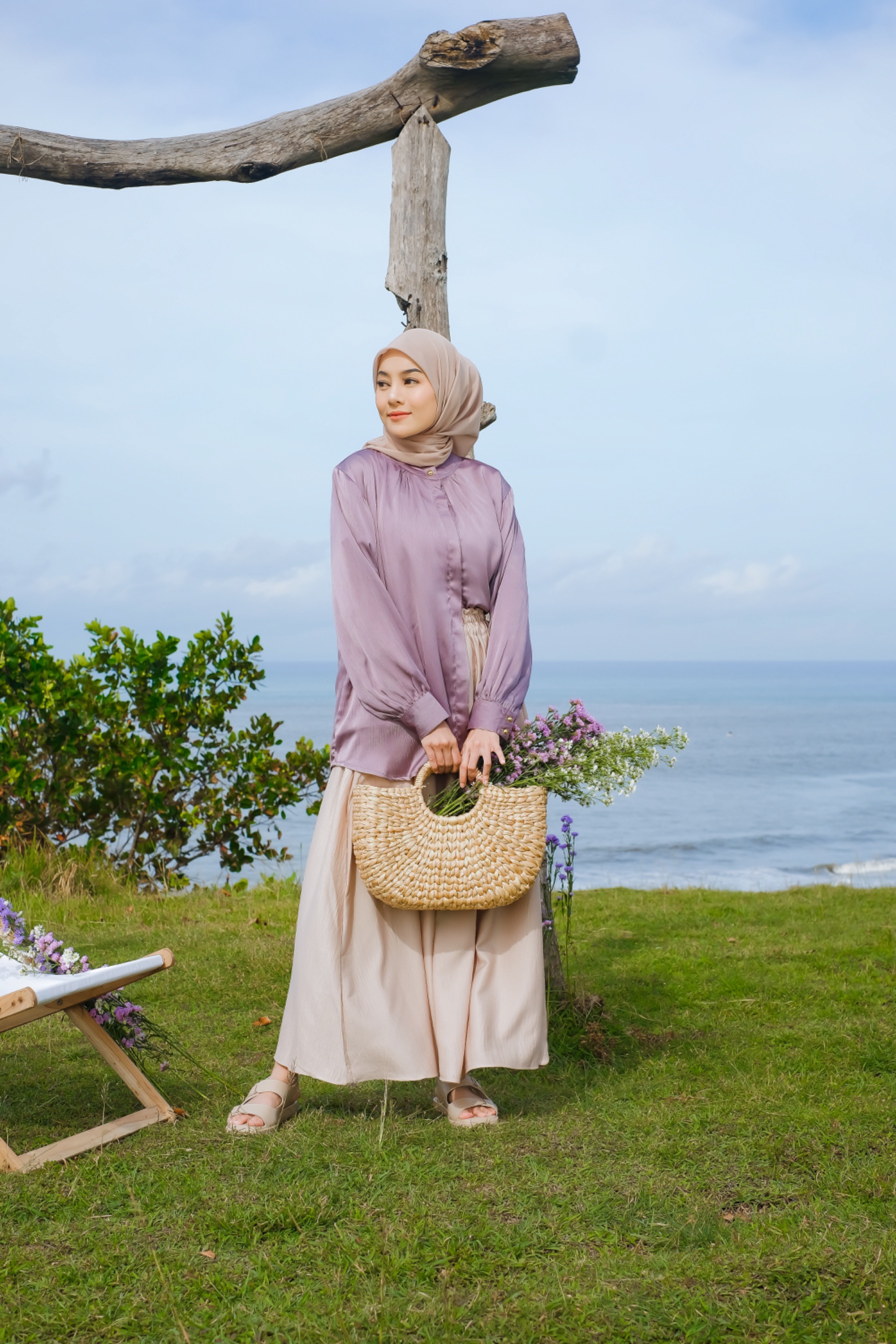 Sheena Blouse - Lavender