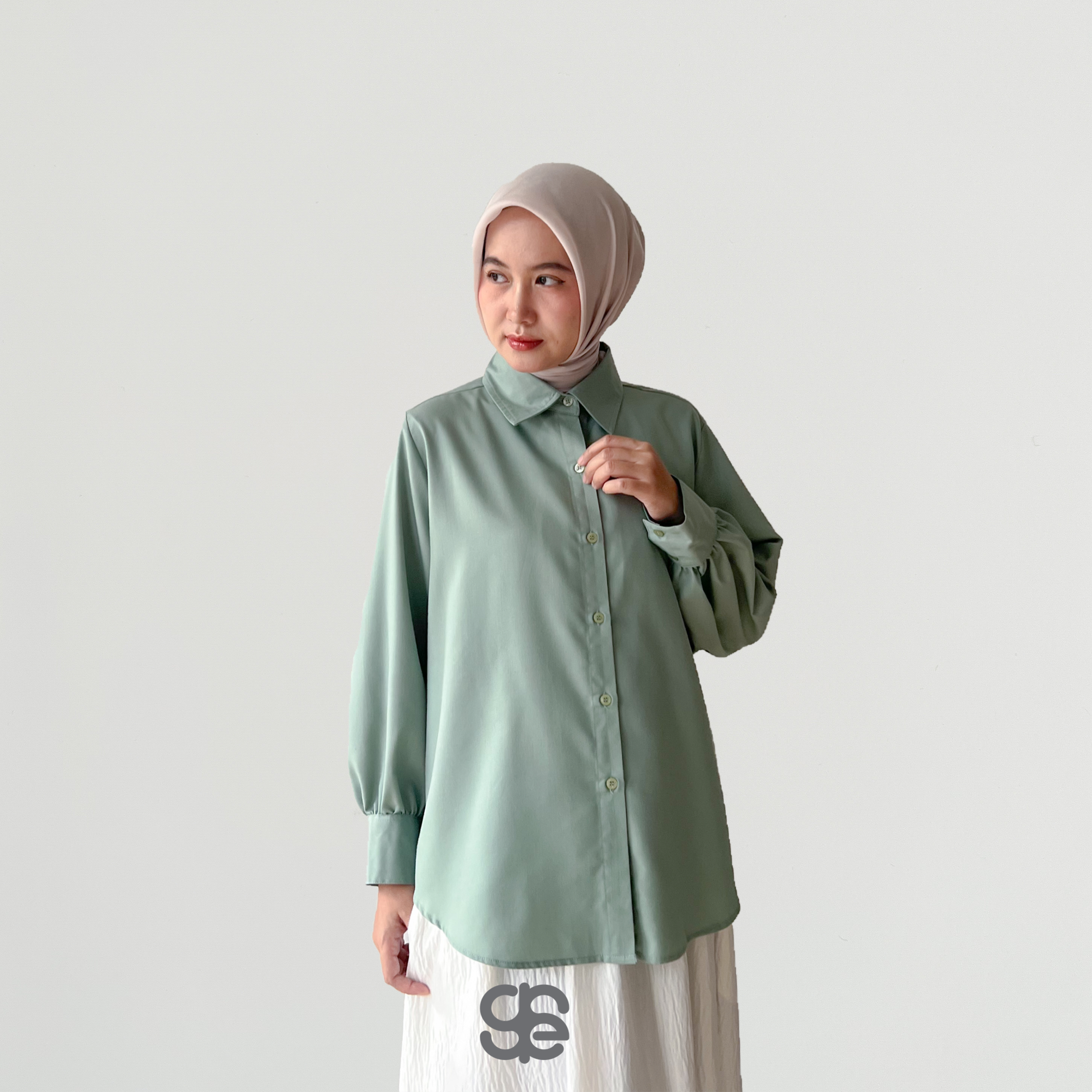ZIYA Basic Shirt - Sage