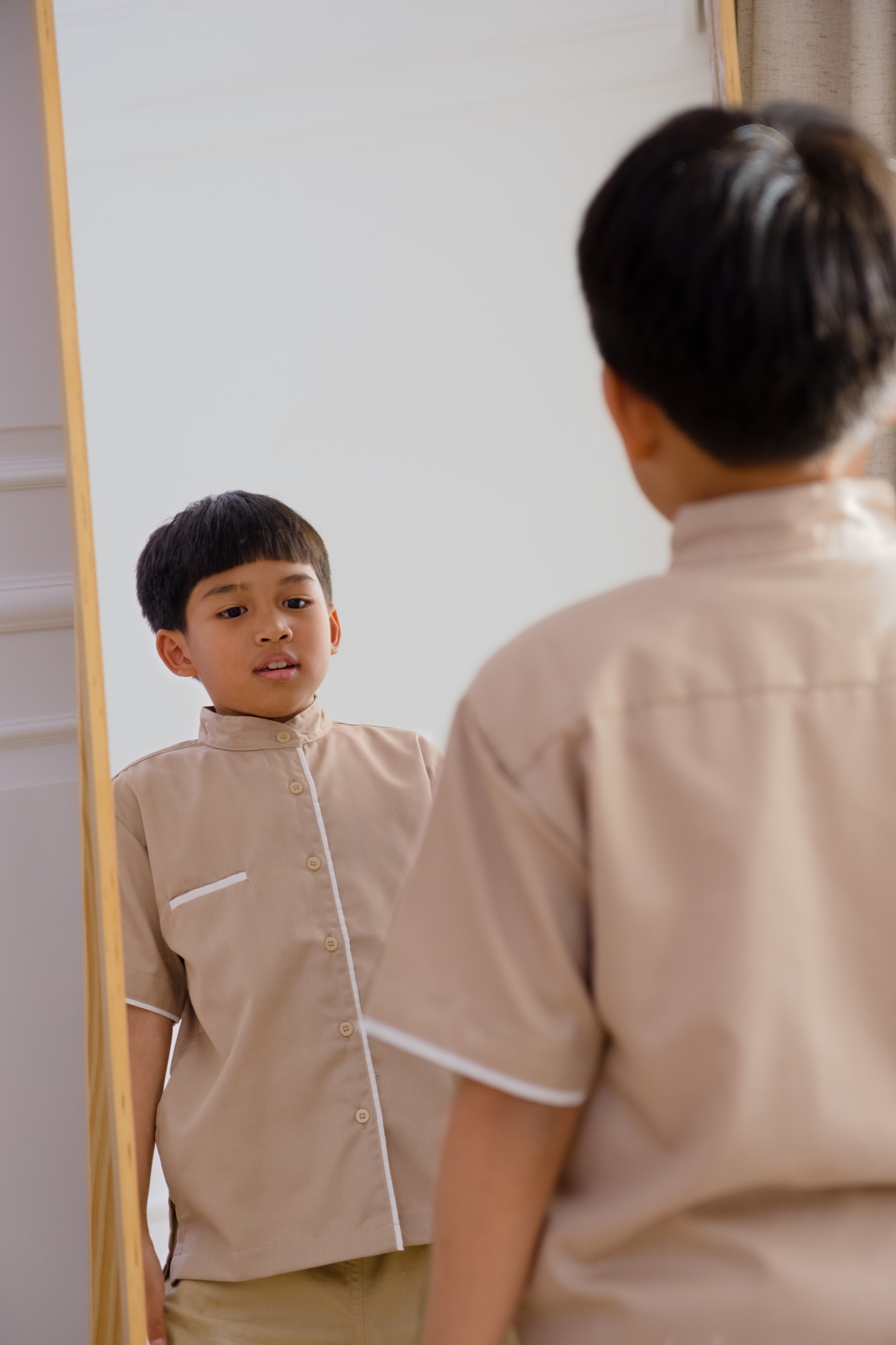 Lustre Shirt Kids - Brownie - Signature Collection