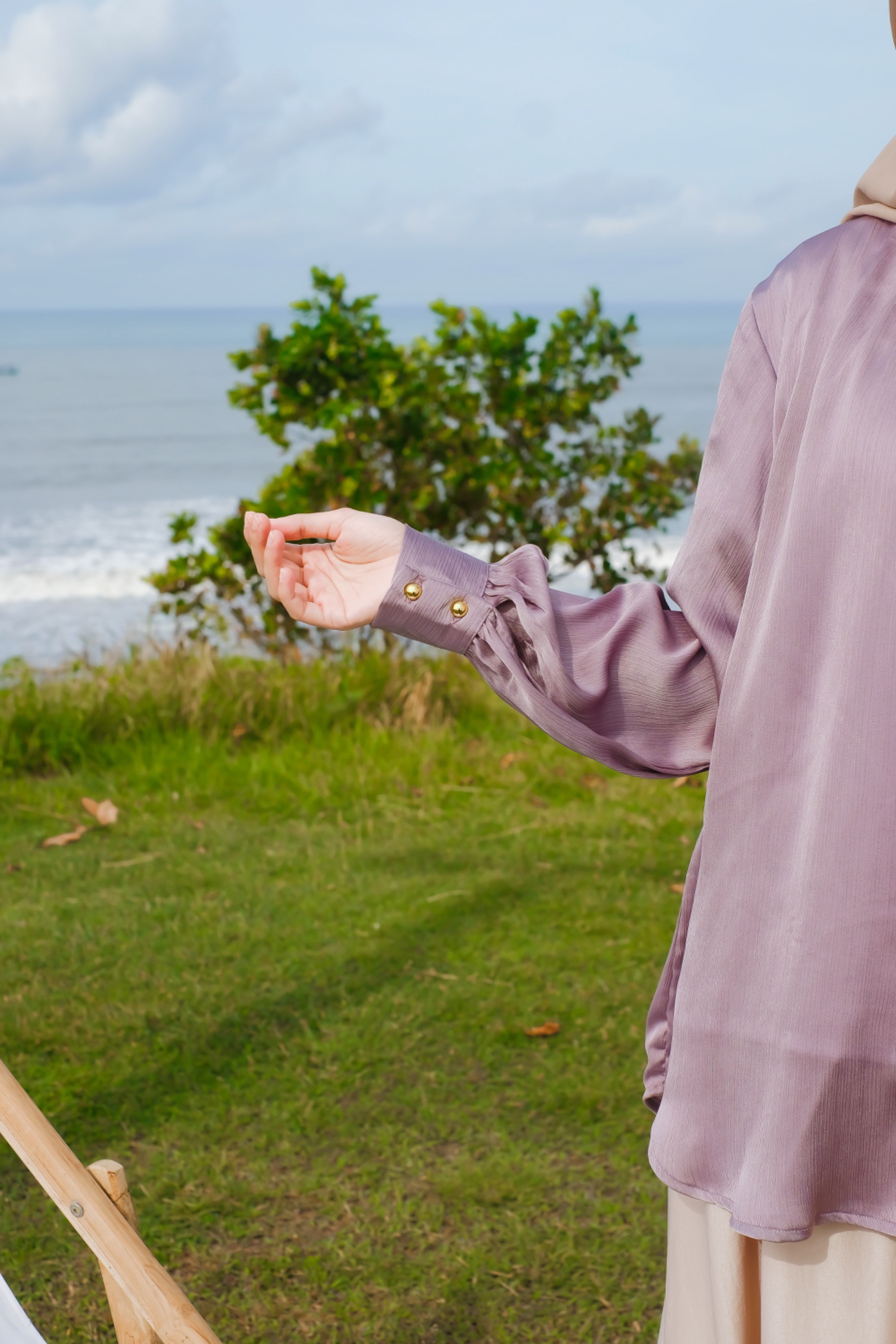 Sheena Blouse - Lavender