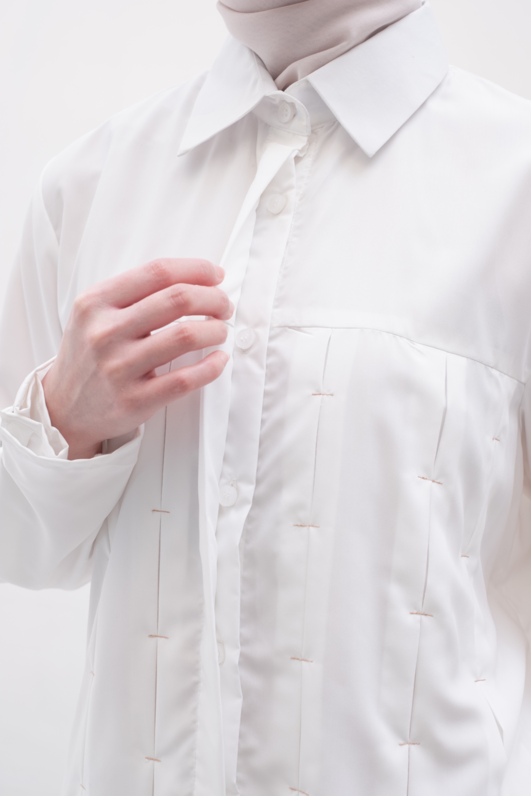 MEIYA Blouse - Broken White