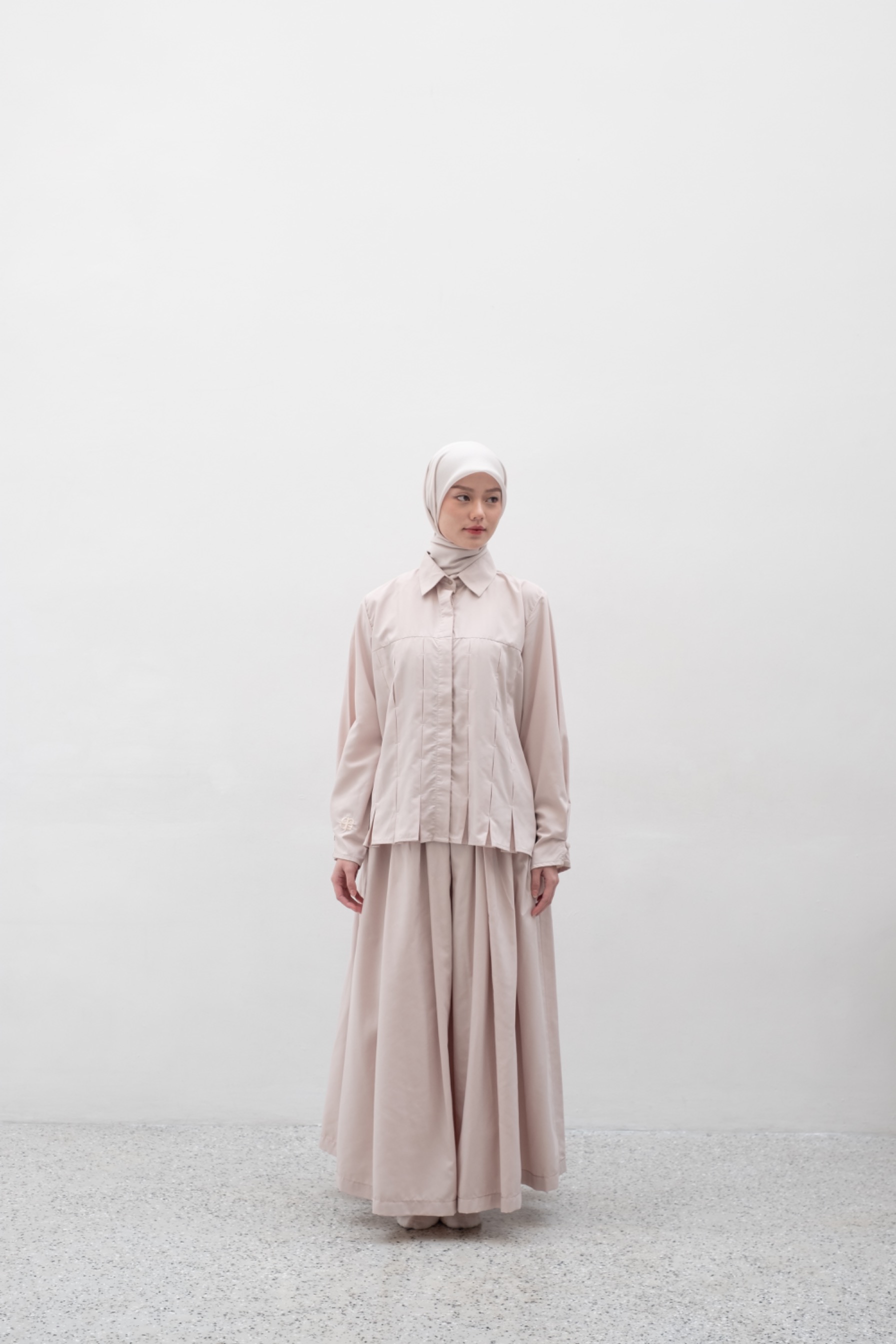 MEIYA Blouse - Nude