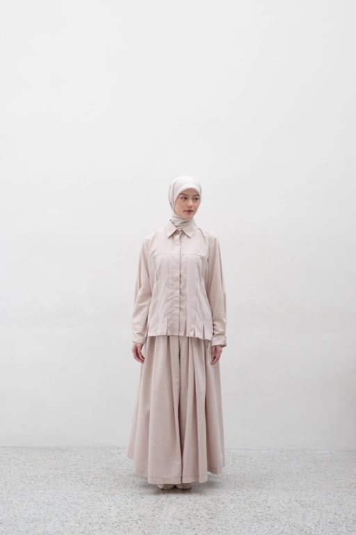 Image of MEIYA Blouse - Nude