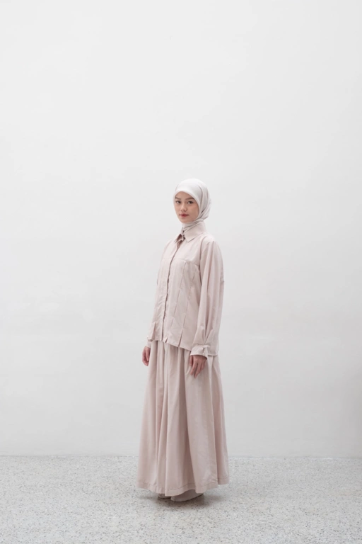 Image of KAIA Skirt - Nude