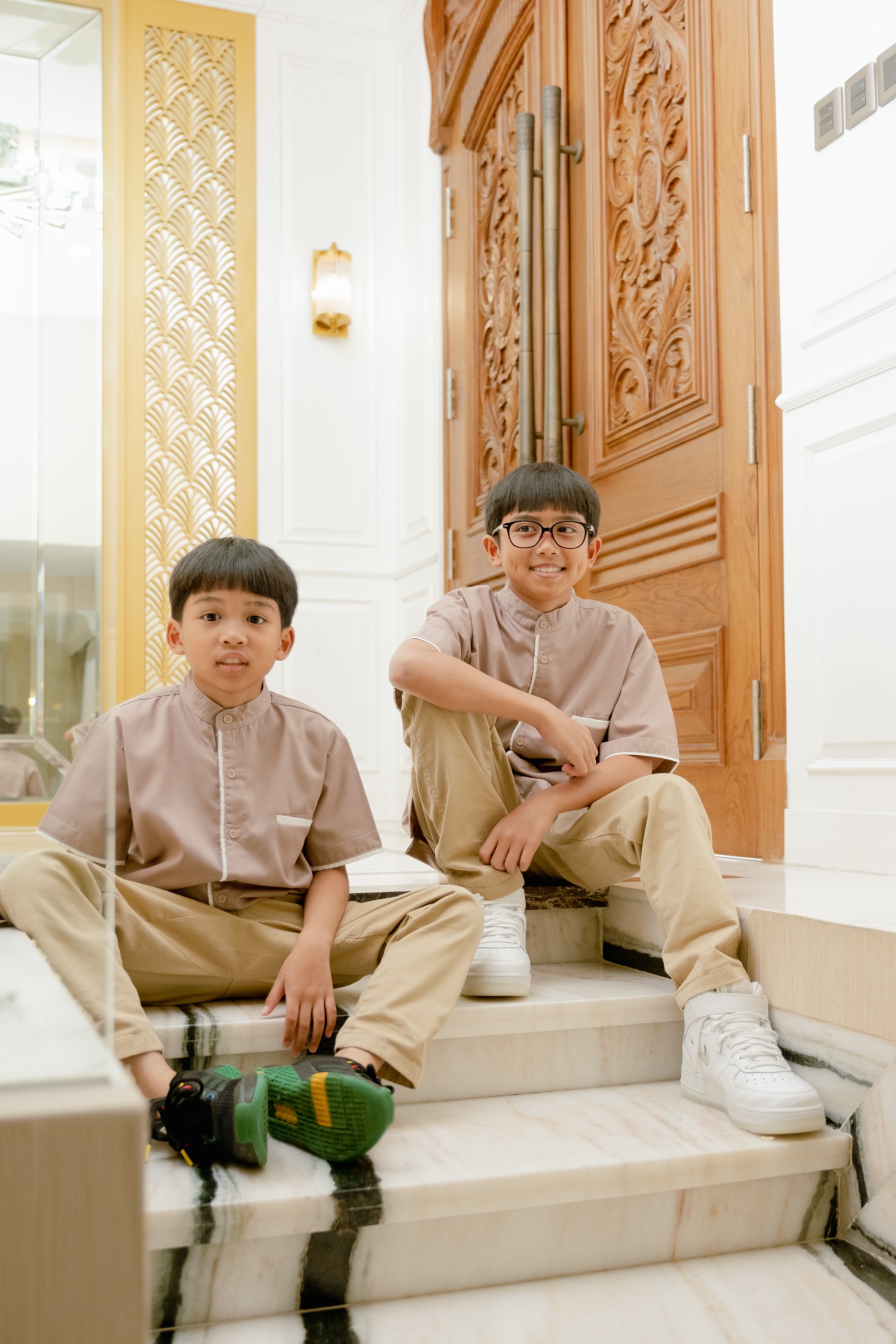 Lustre Shirt Kids - Dusty Rose - Signature Collection