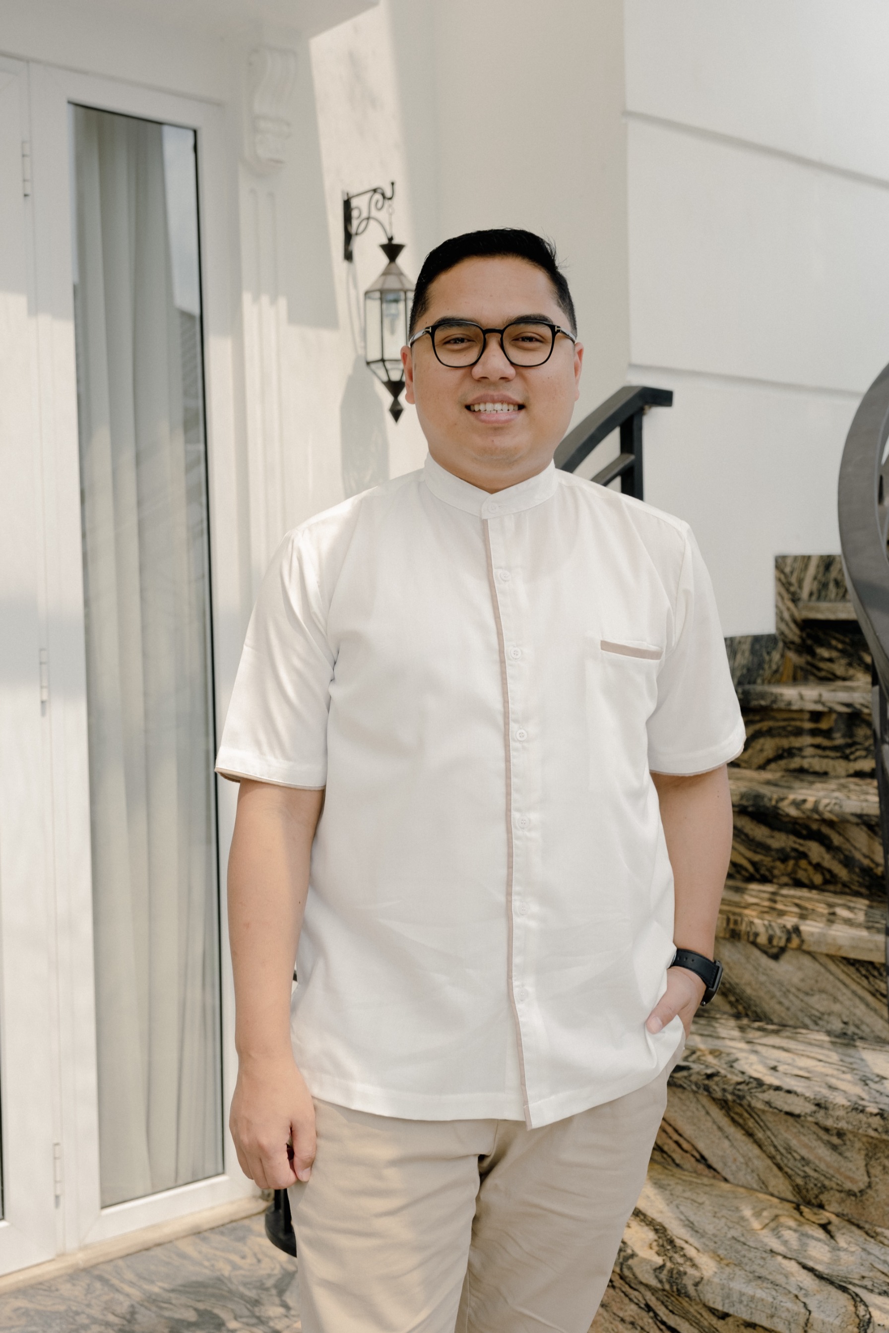 Lustre Shirt Man - Cloud Cream - Signature Collection
