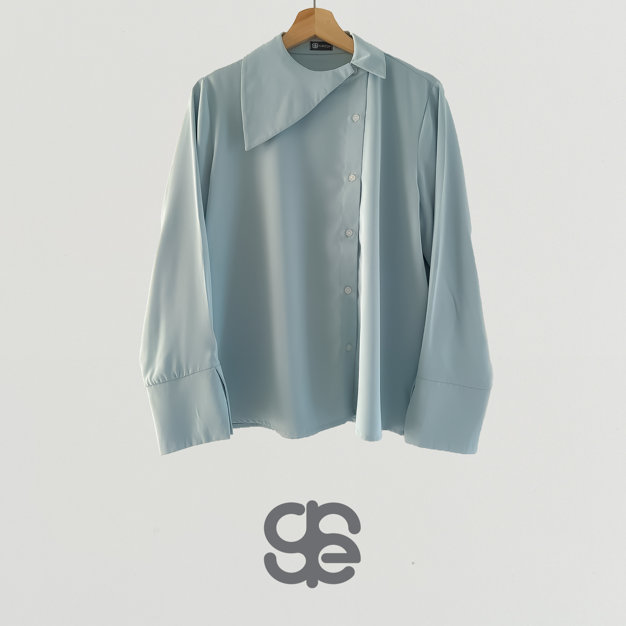 ABILA BLOUSE - Aqua