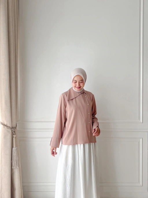 Image of ABILA BLOUSE - Clay