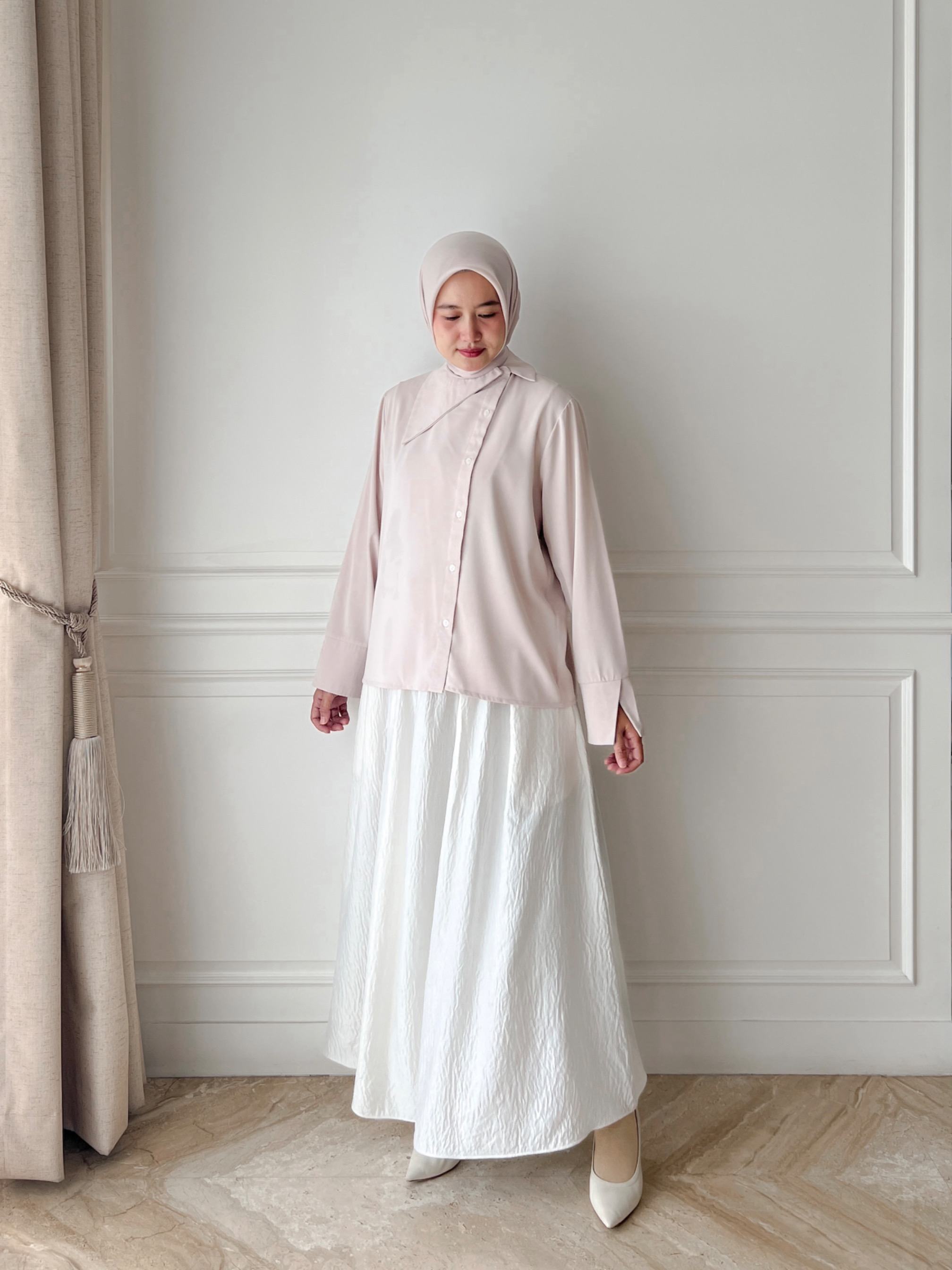 ABILA BLOUSE - Sea Salt