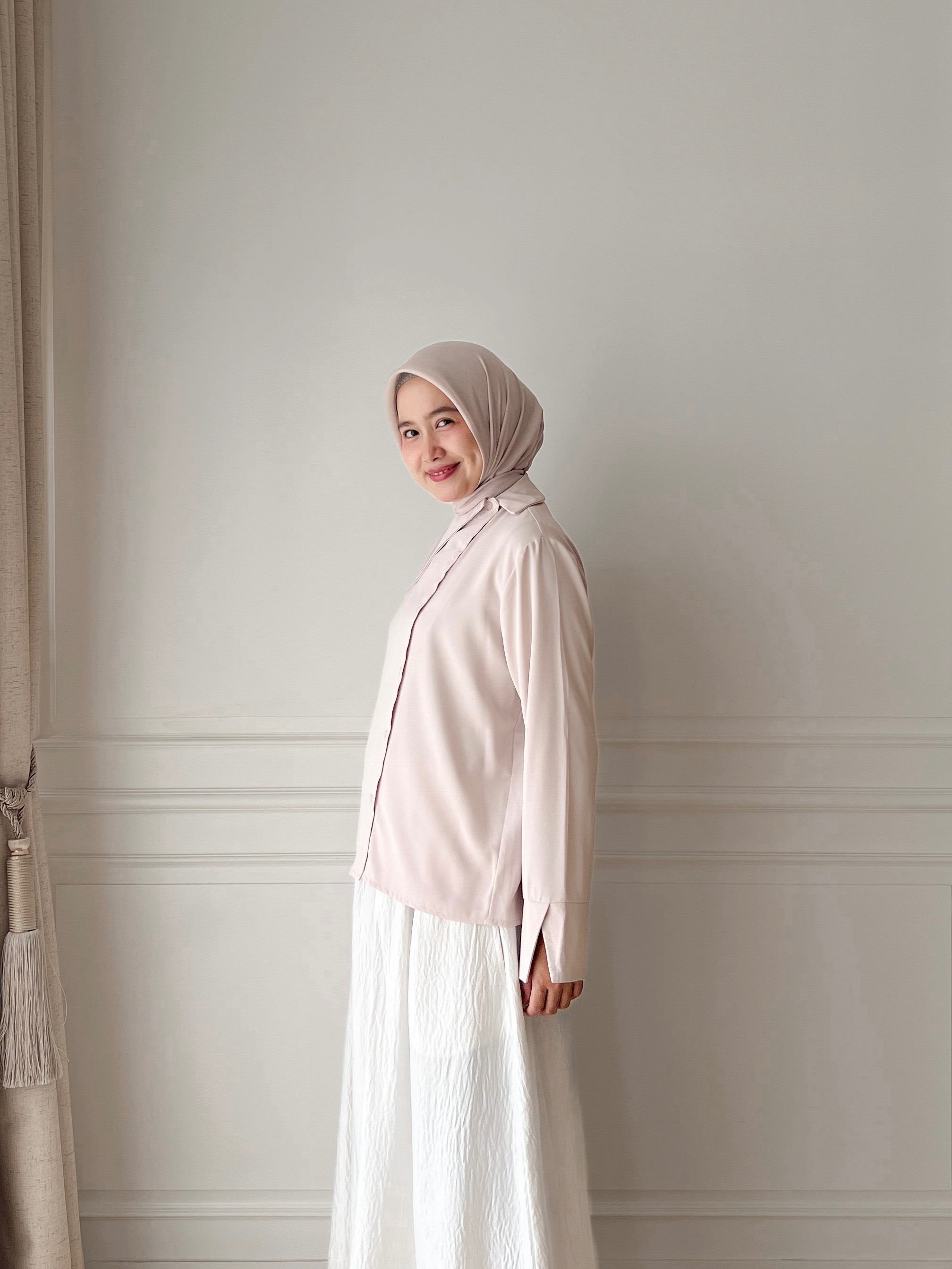 ABILA BLOUSE - Sea Salt