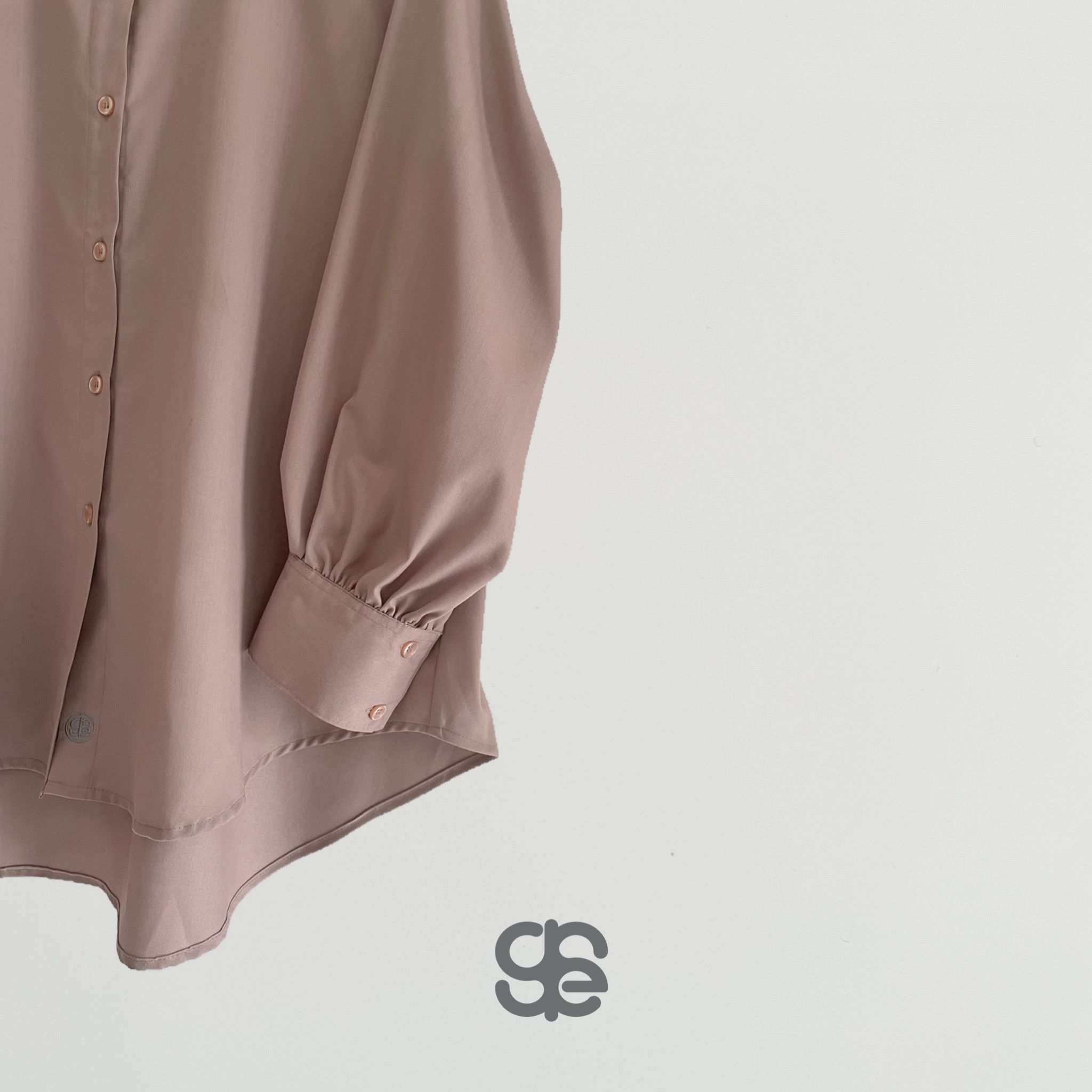 ZIYA Basic Shirt - Dusty Pink