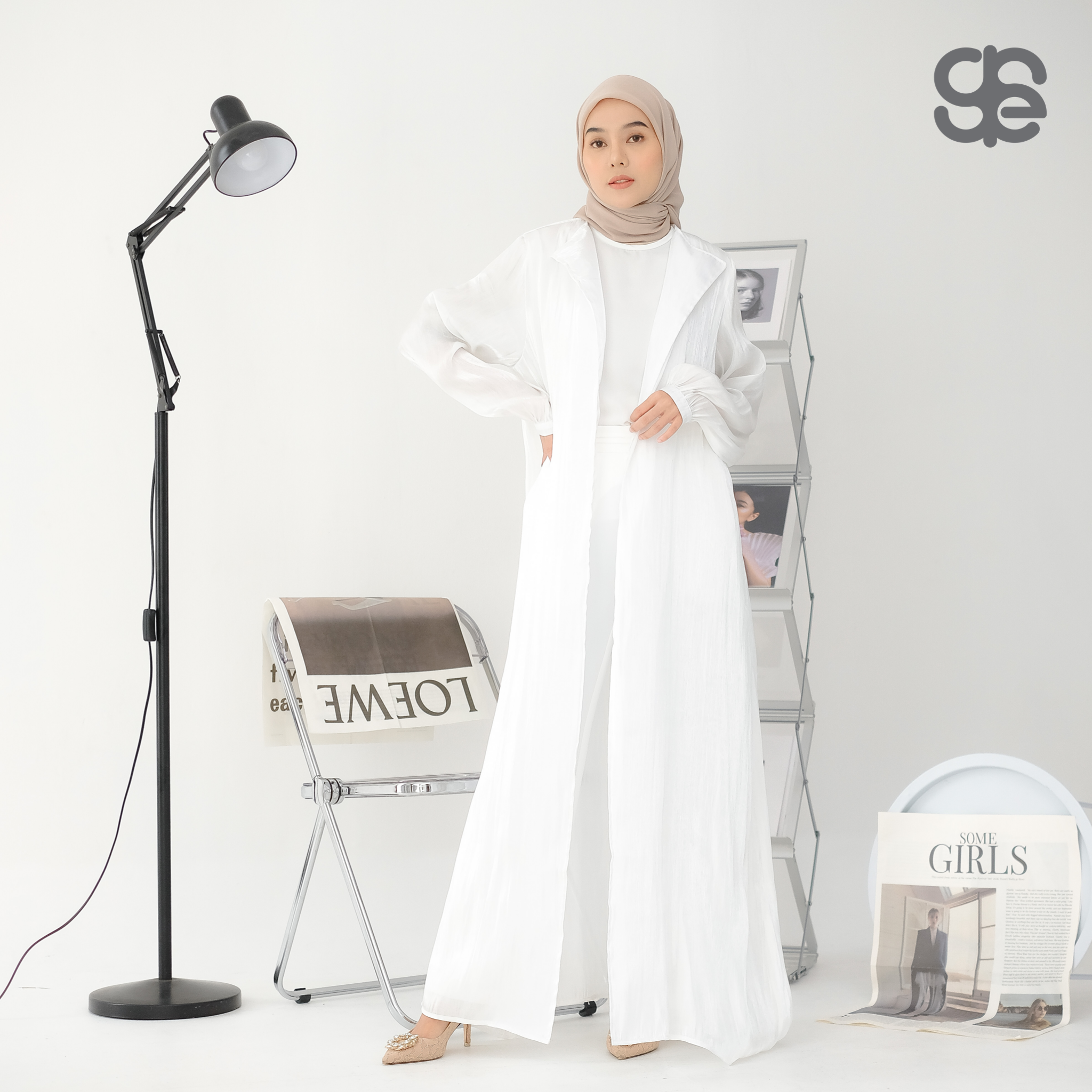 Sheer Outer - Broken White