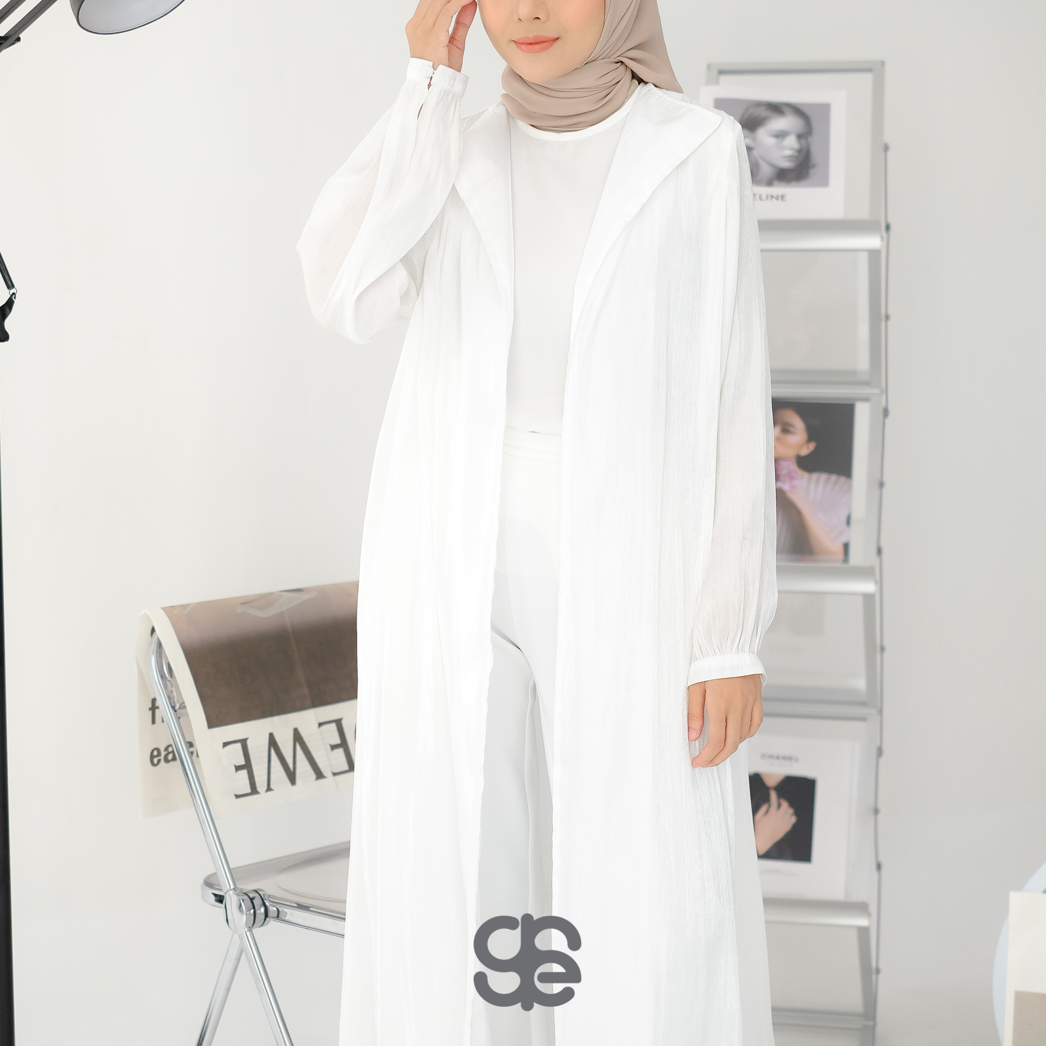 Sheer Outer - Broken White