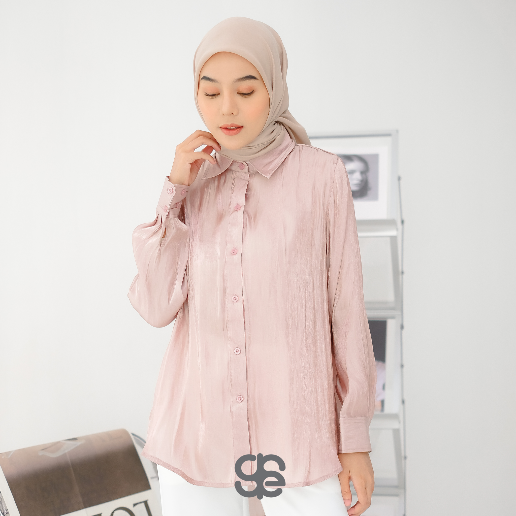 Glea Shirt - Ash Rose