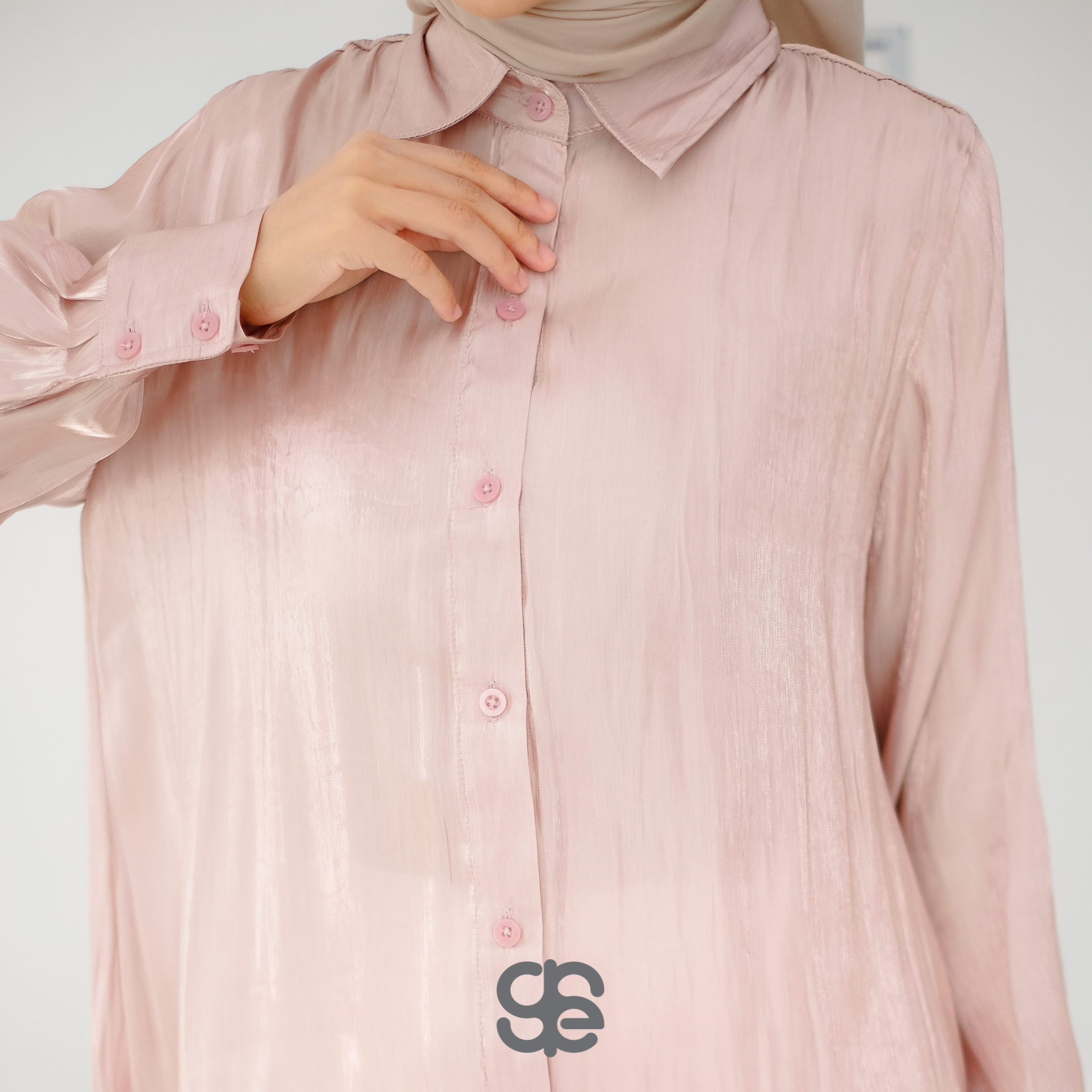 Glea Shirt - Ash Rose