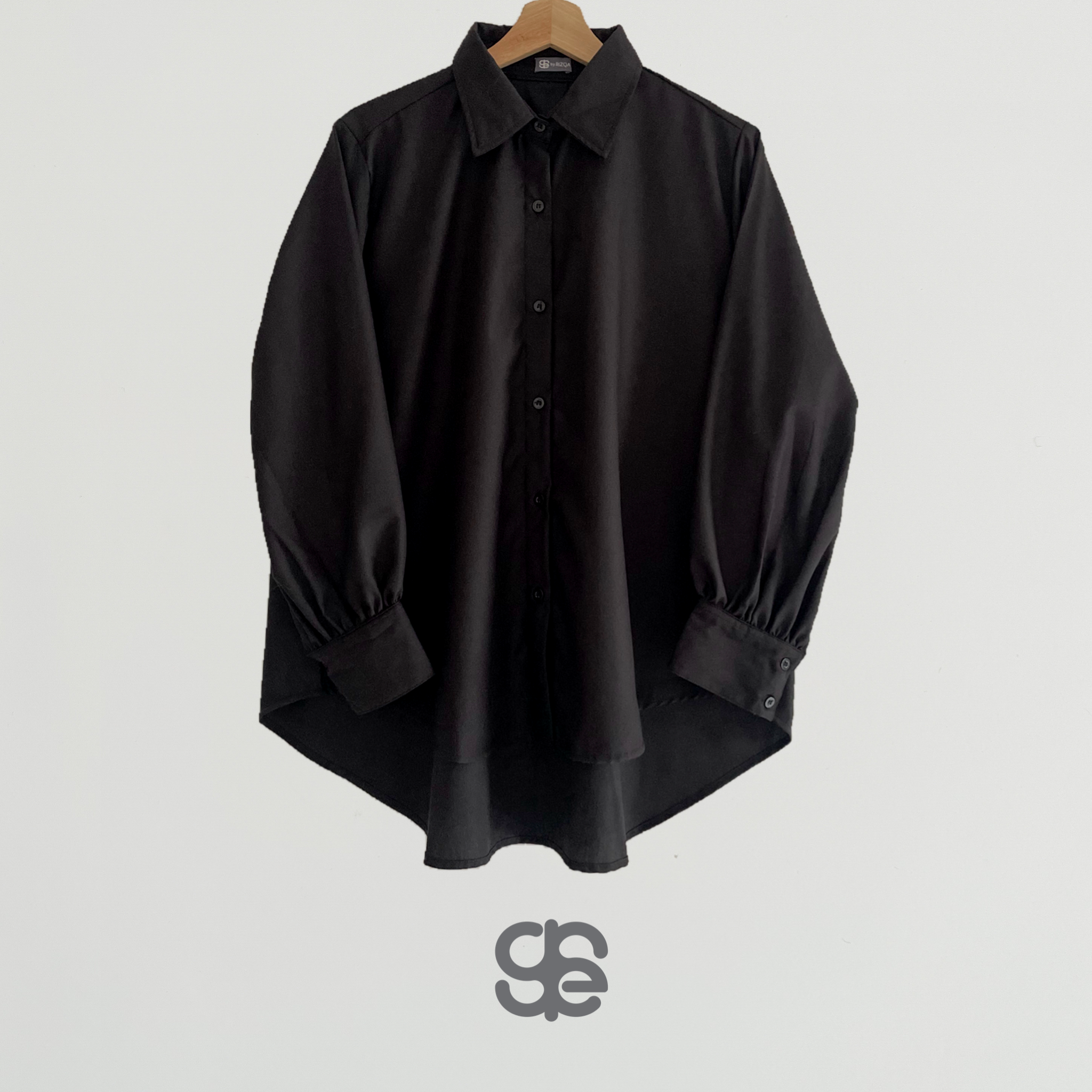 ZIYA Basic Shirt - Black