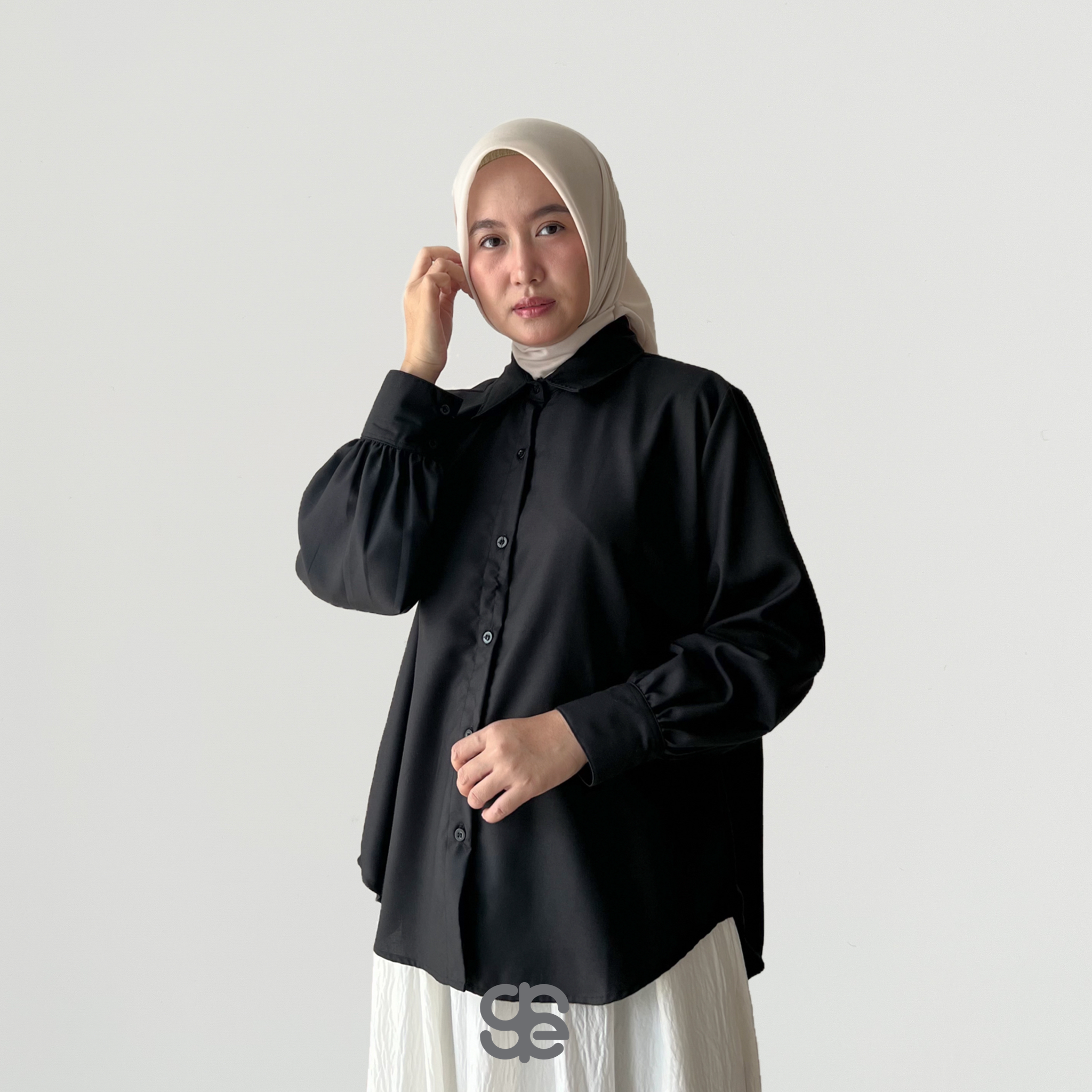 ZIYA Basic Shirt - Black